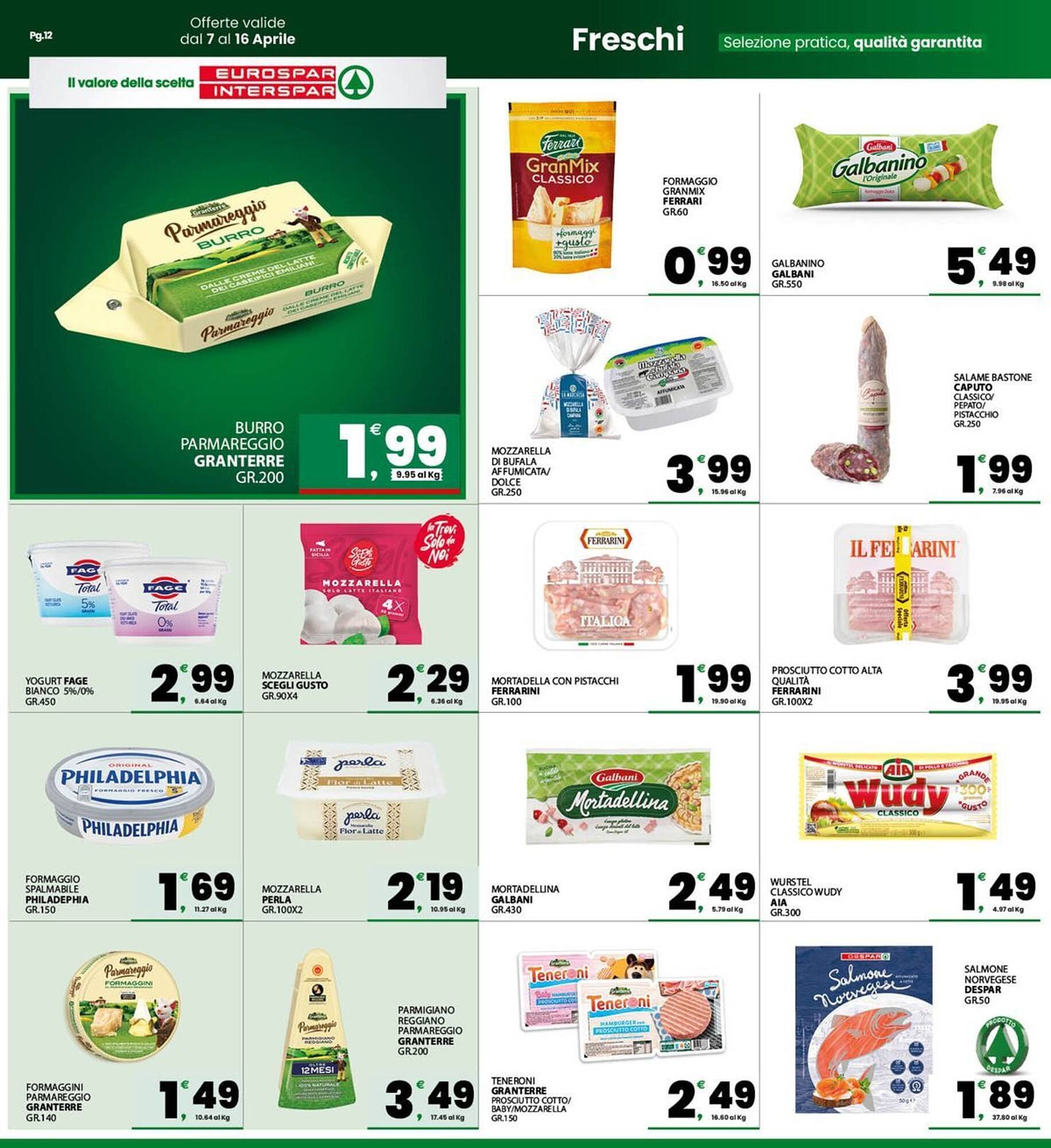 Volantino Eurospar (2026-04-07 - 2026-04-16)