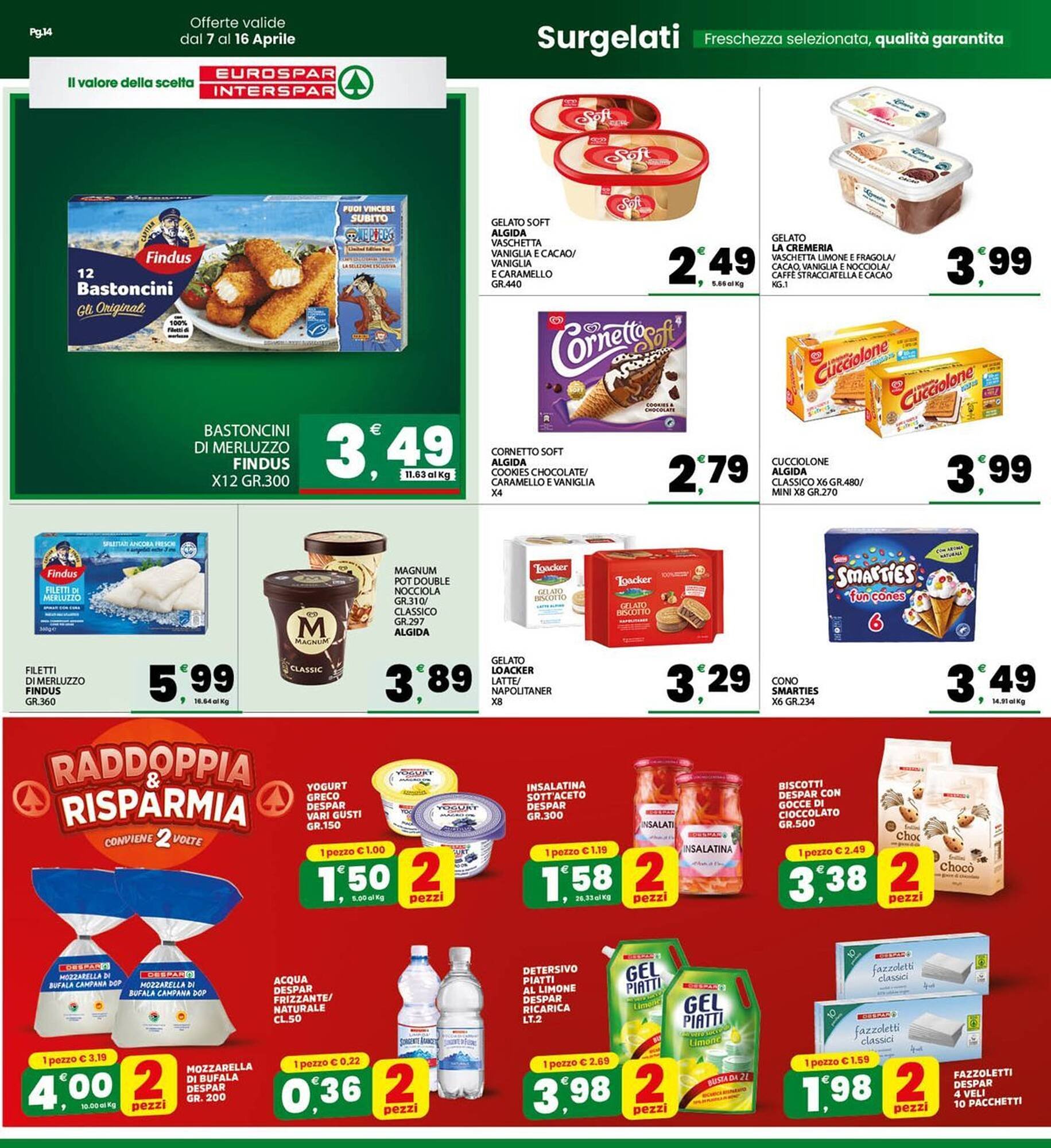 Volantino Eurospar (2026-04-07 - 2026-04-16)