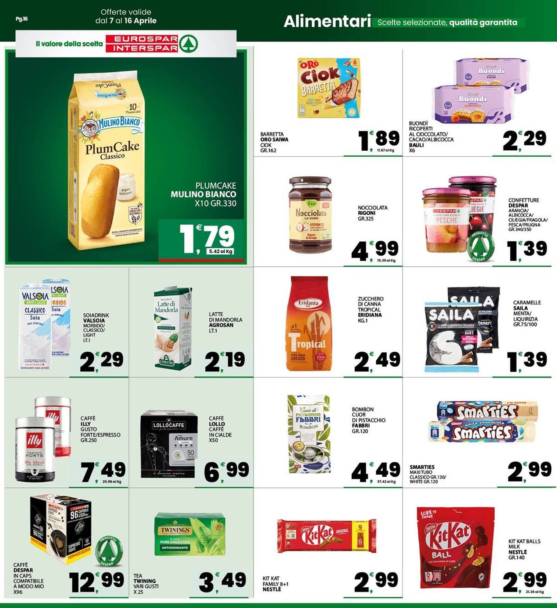 Volantino Eurospar (2026-04-07 - 2026-04-16)