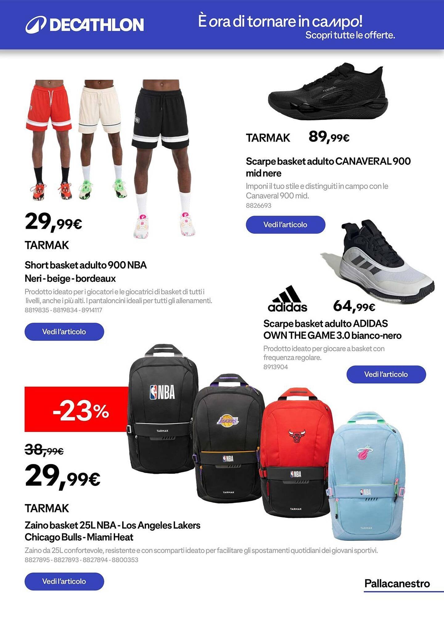 Volantino Decathlon (2025-09-01 - 2025-09-28)