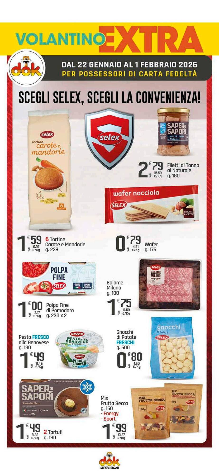 Volantino Supermercati Dok (2026-01-22 - 2026-02-01)