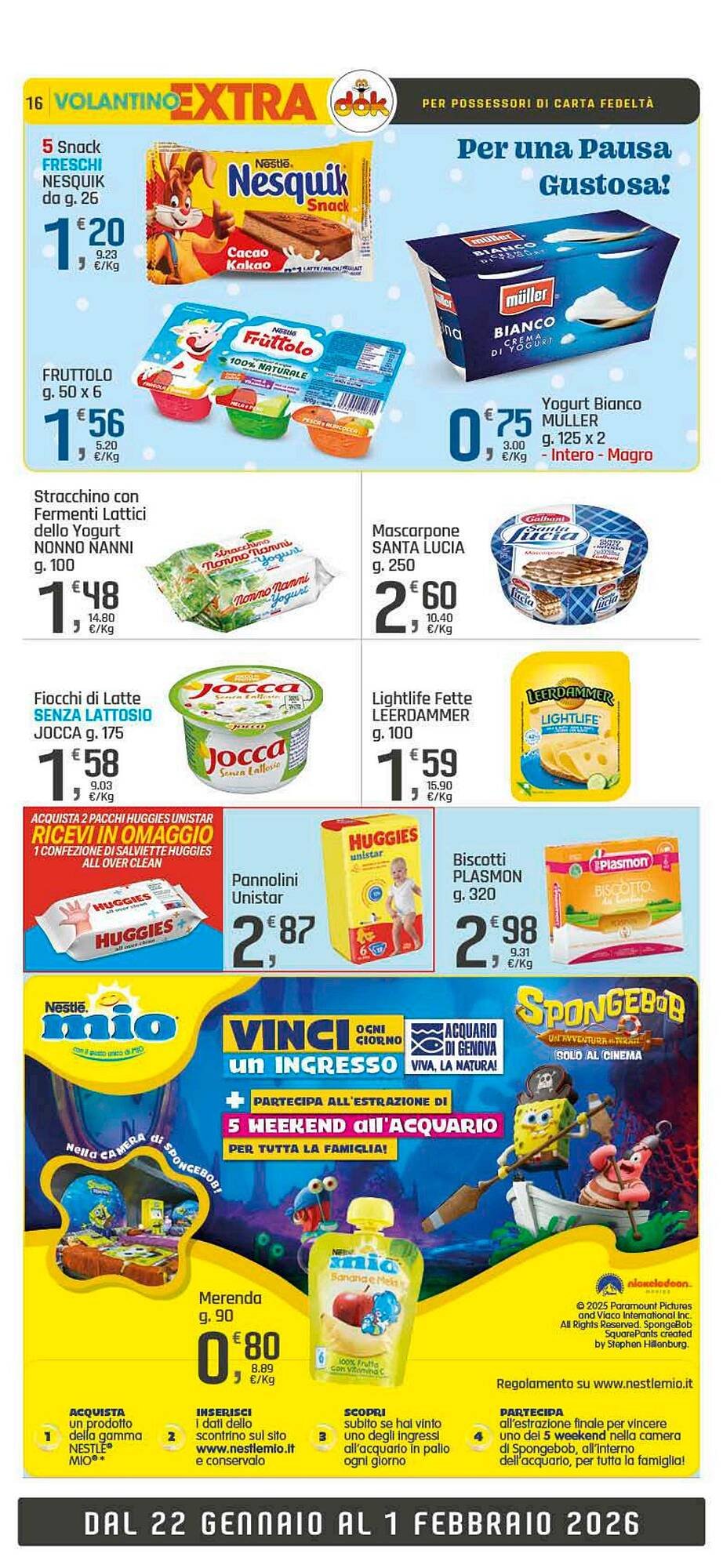 Volantino Supermercati Dok (2026-01-22 - 2026-02-01)