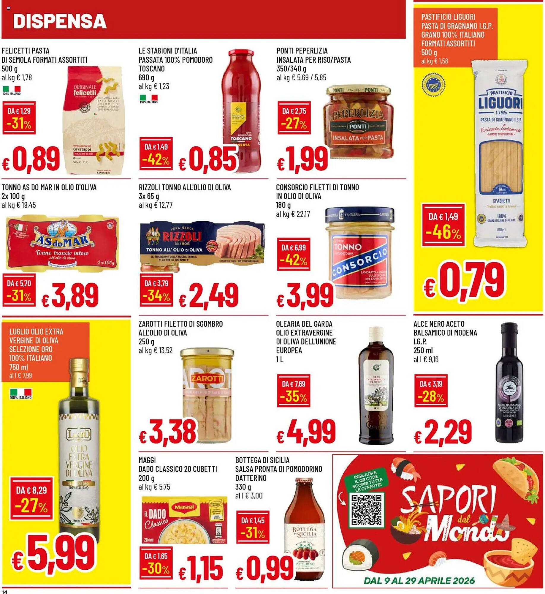 Volantino Galassia (2026-04-09 - 2026-04-22)