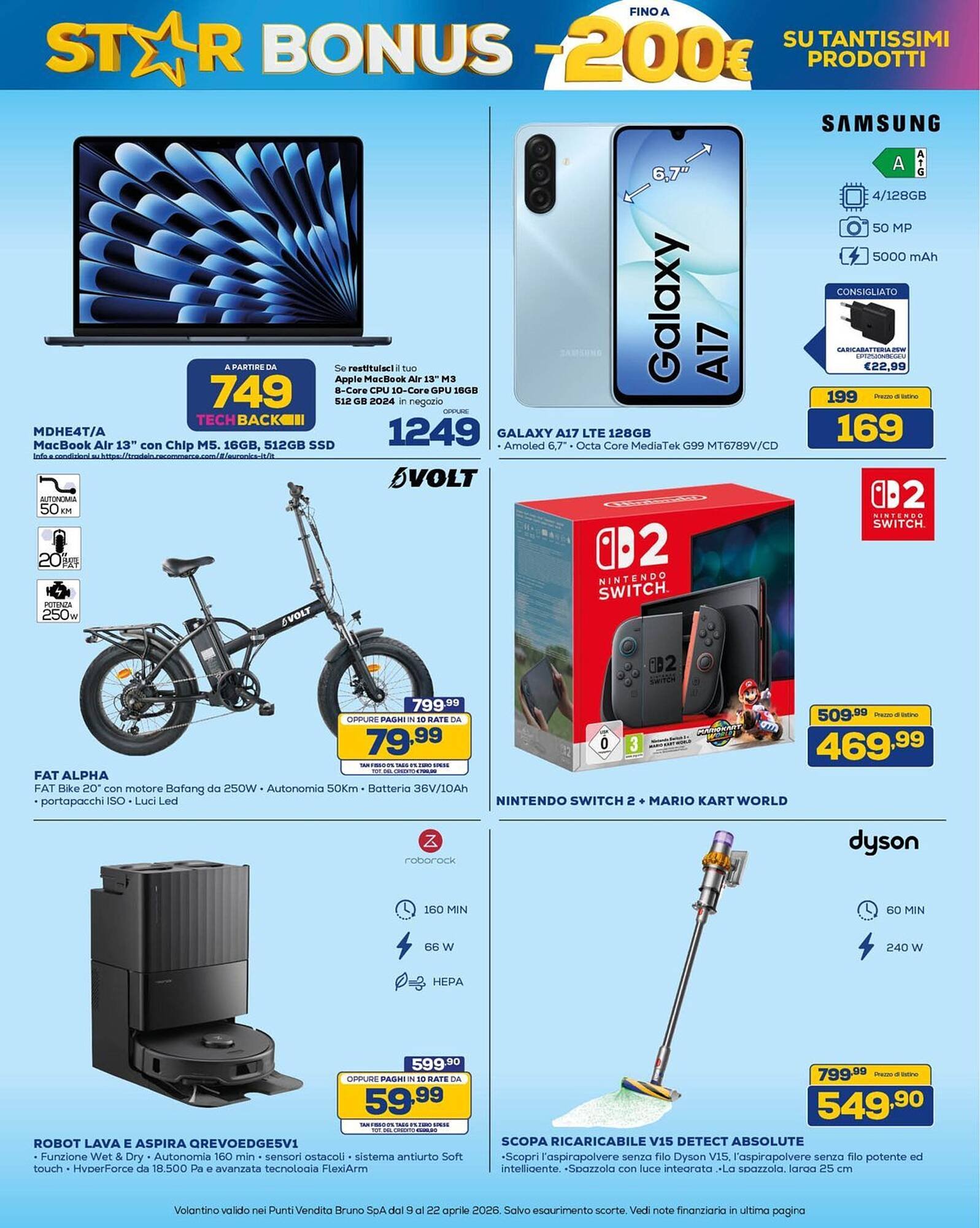 Volantino Euronics (2026-04-09 - 2026-04-22)