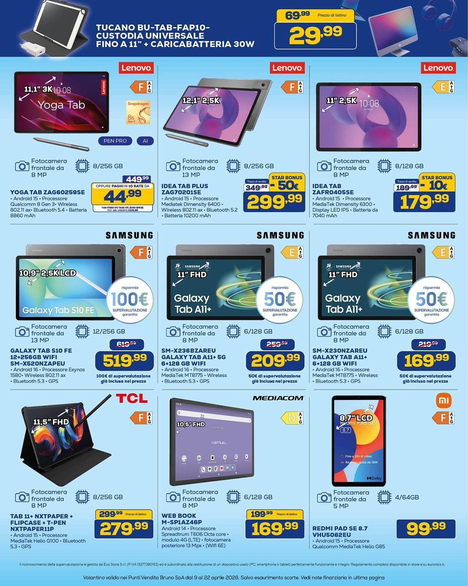Volantino Euronics (2026-04-09 - 2026-04-22)