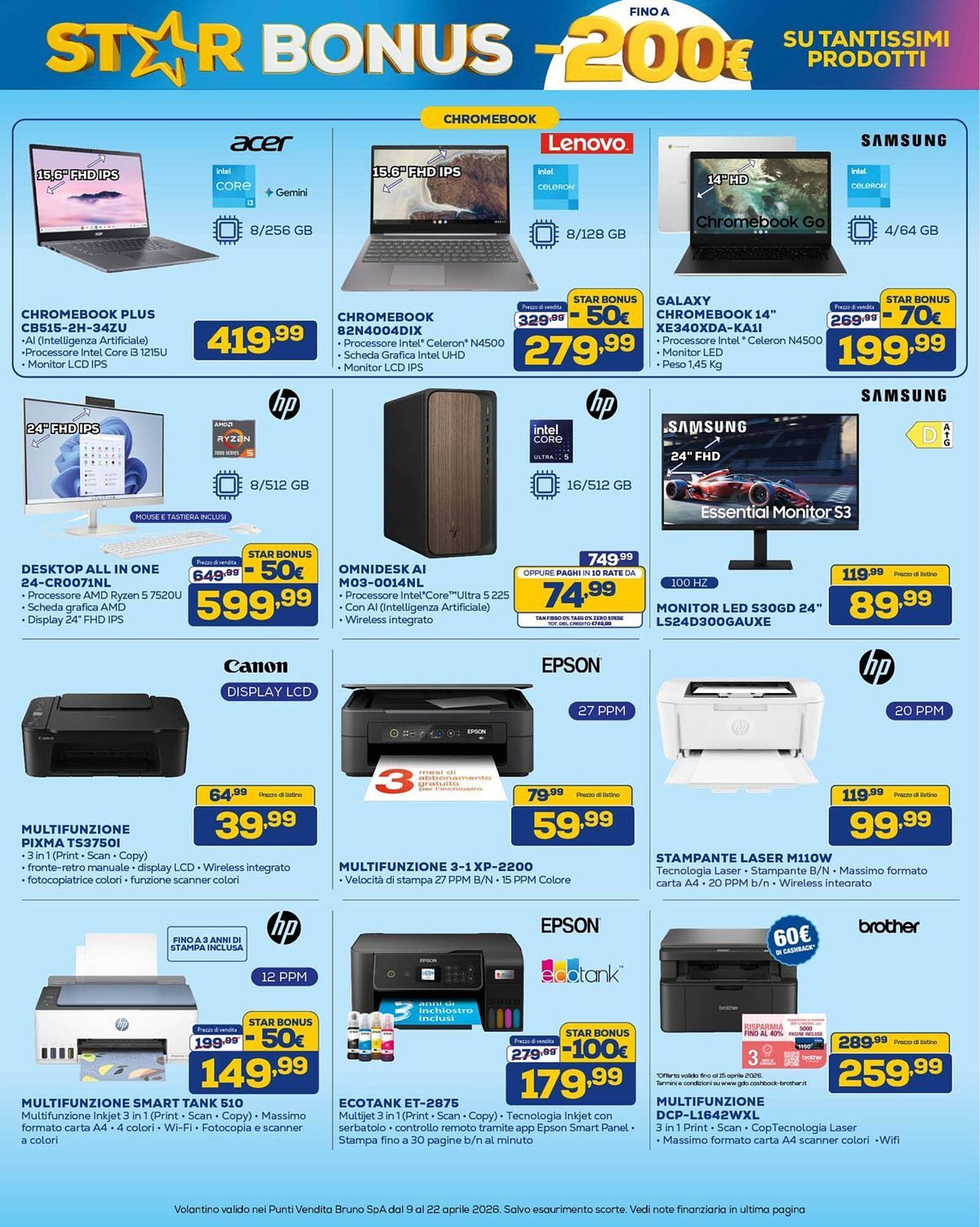 Volantino Euronics (2026-04-09 - 2026-04-22)