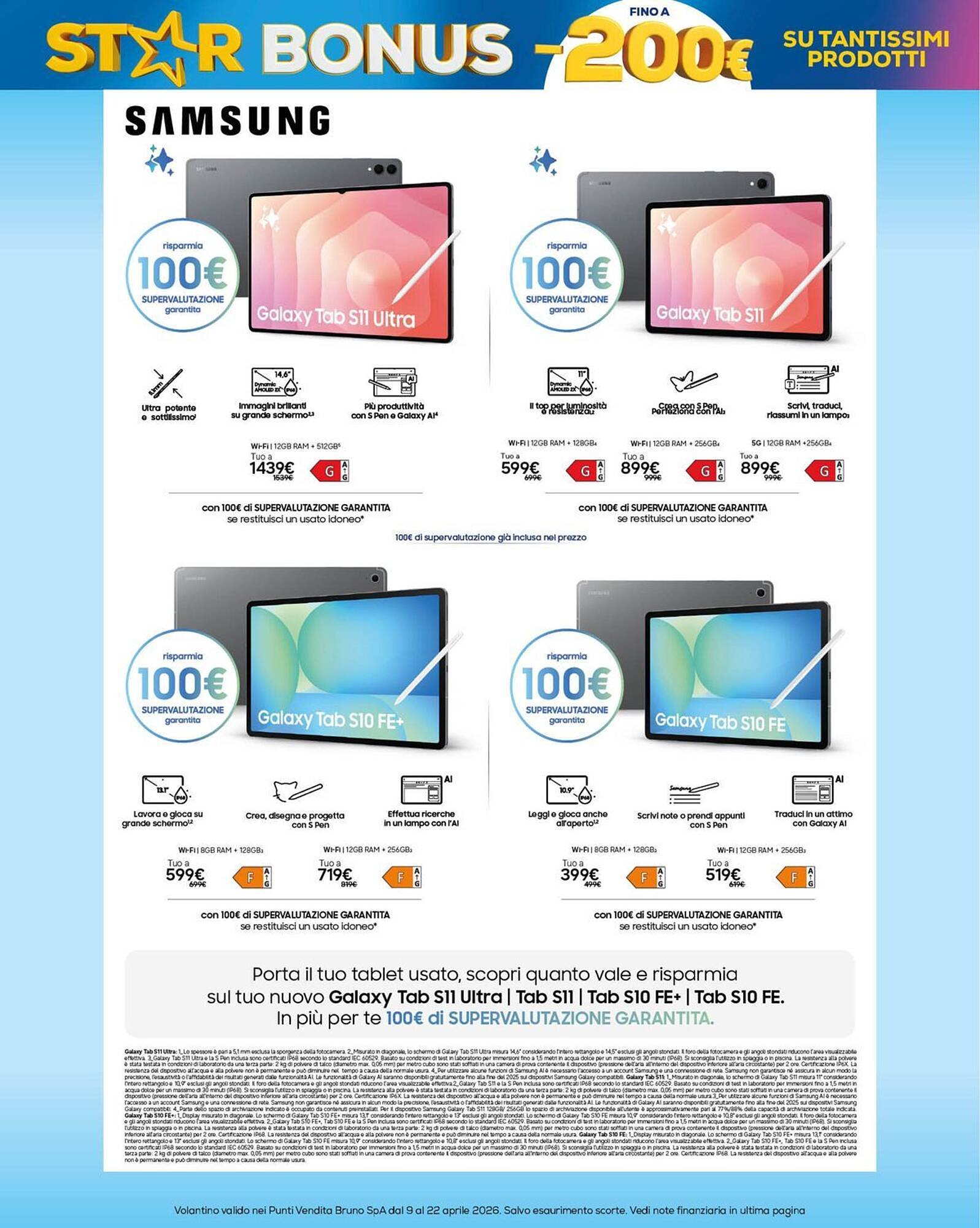 Volantino Euronics (2026-04-09 - 2026-04-22)