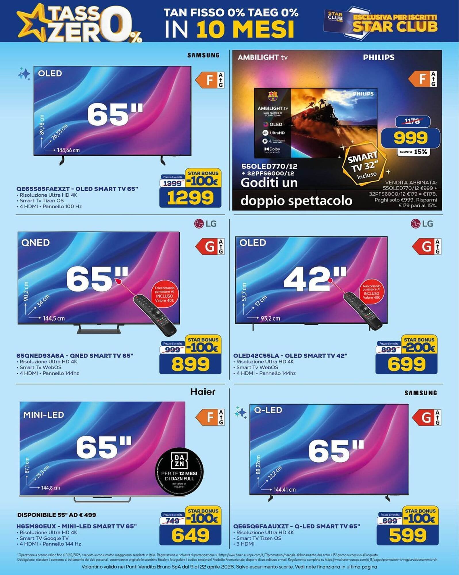 Volantino Euronics (2026-04-09 - 2026-04-22)