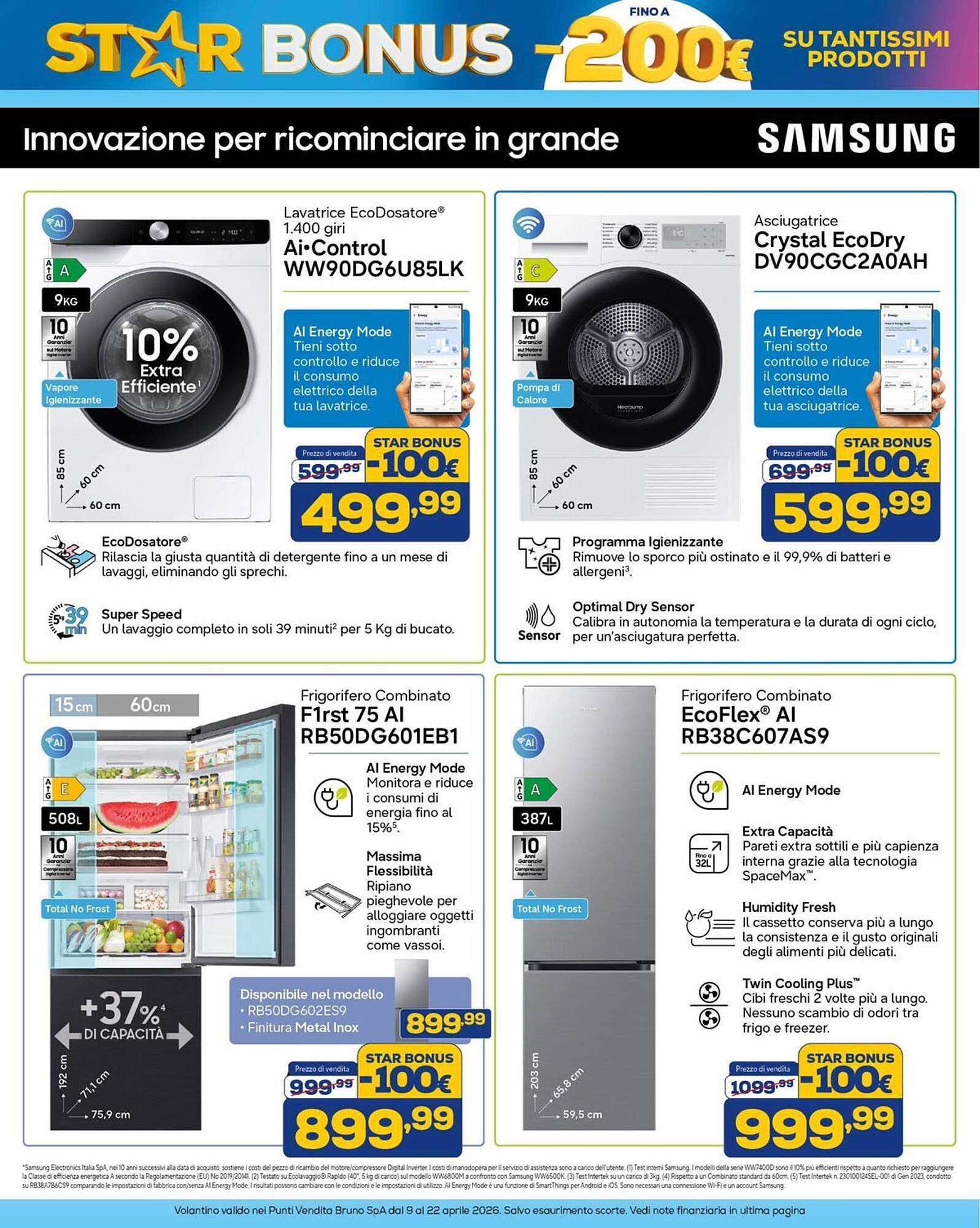 Volantino Euronics (2026-04-09 - 2026-04-22)