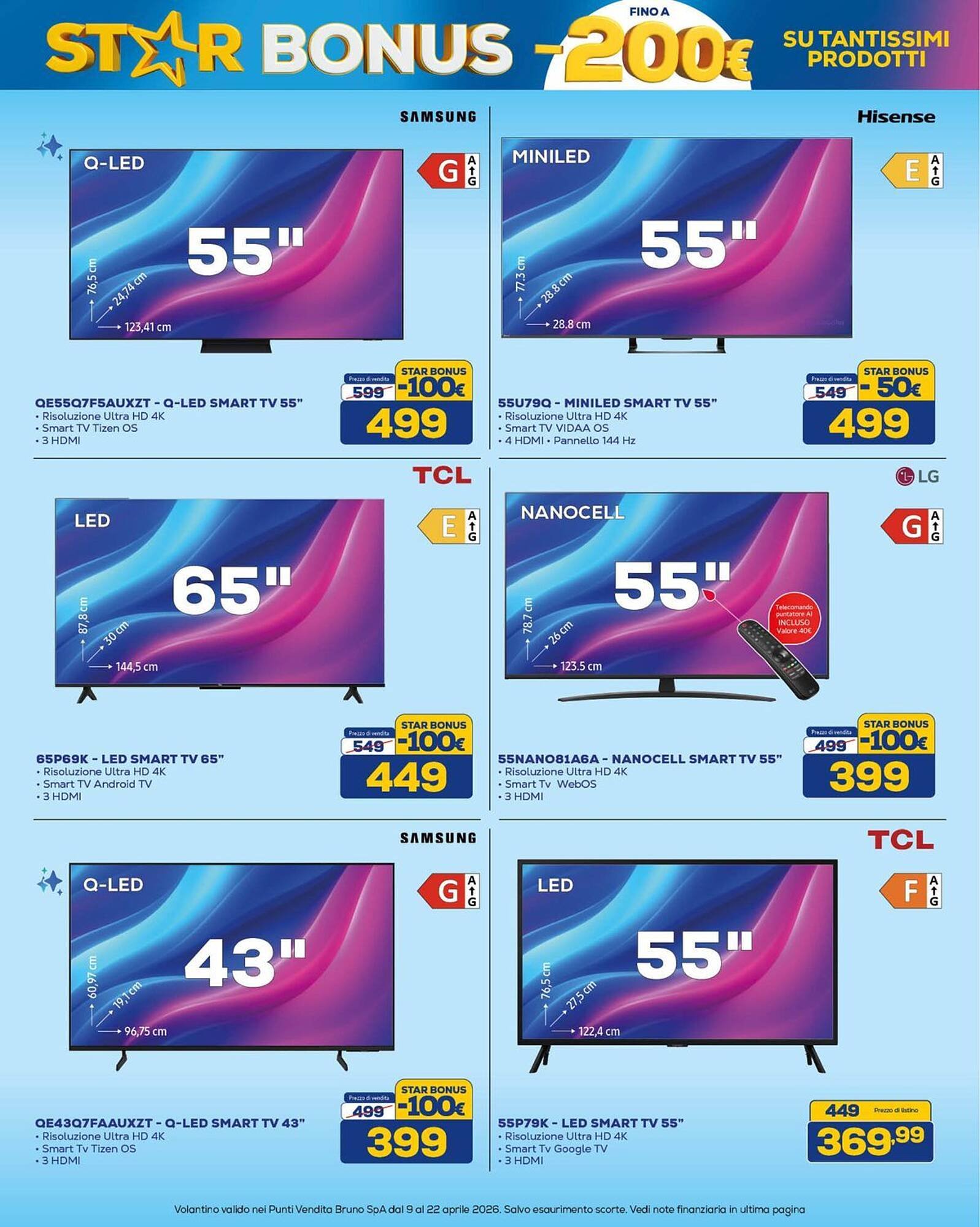 Volantino Euronics (2026-04-09 - 2026-04-22)