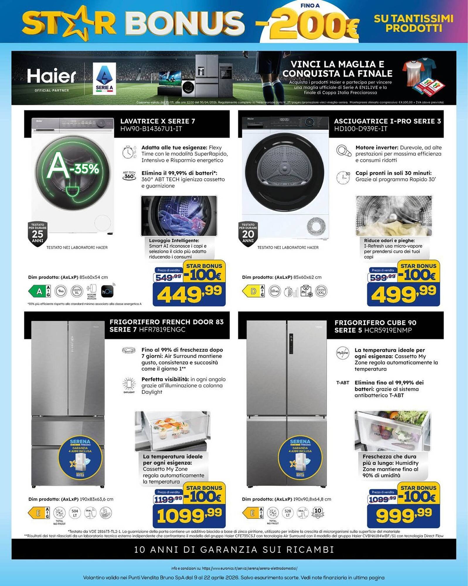 Volantino Euronics (2026-04-09 - 2026-04-22)