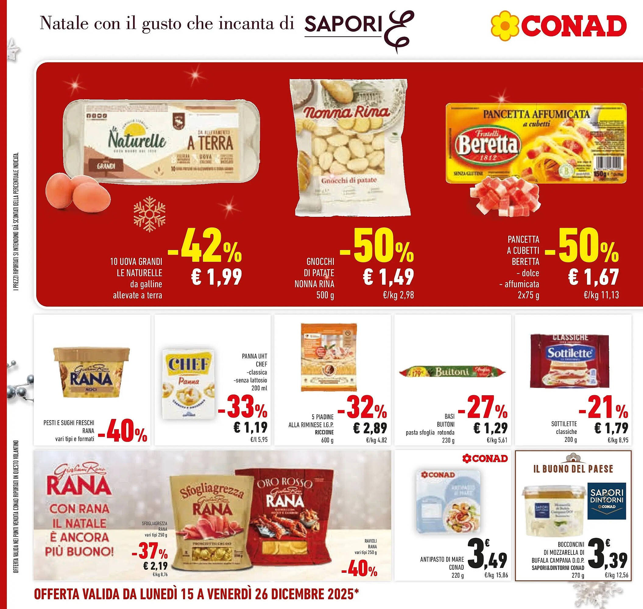 Volantino Conad (2025-12-15 - 2025-12-26)