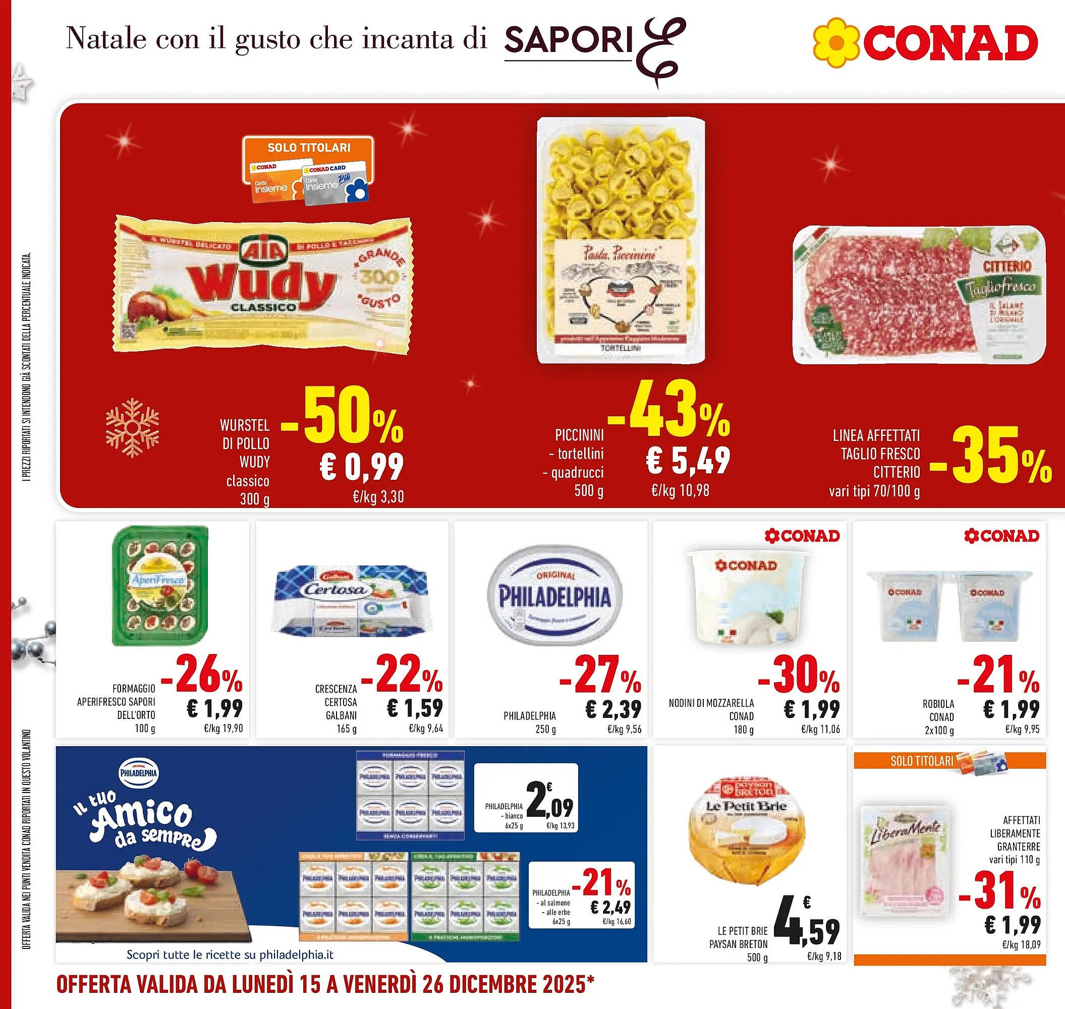 Volantino Conad (2025-12-15 - 2025-12-26)