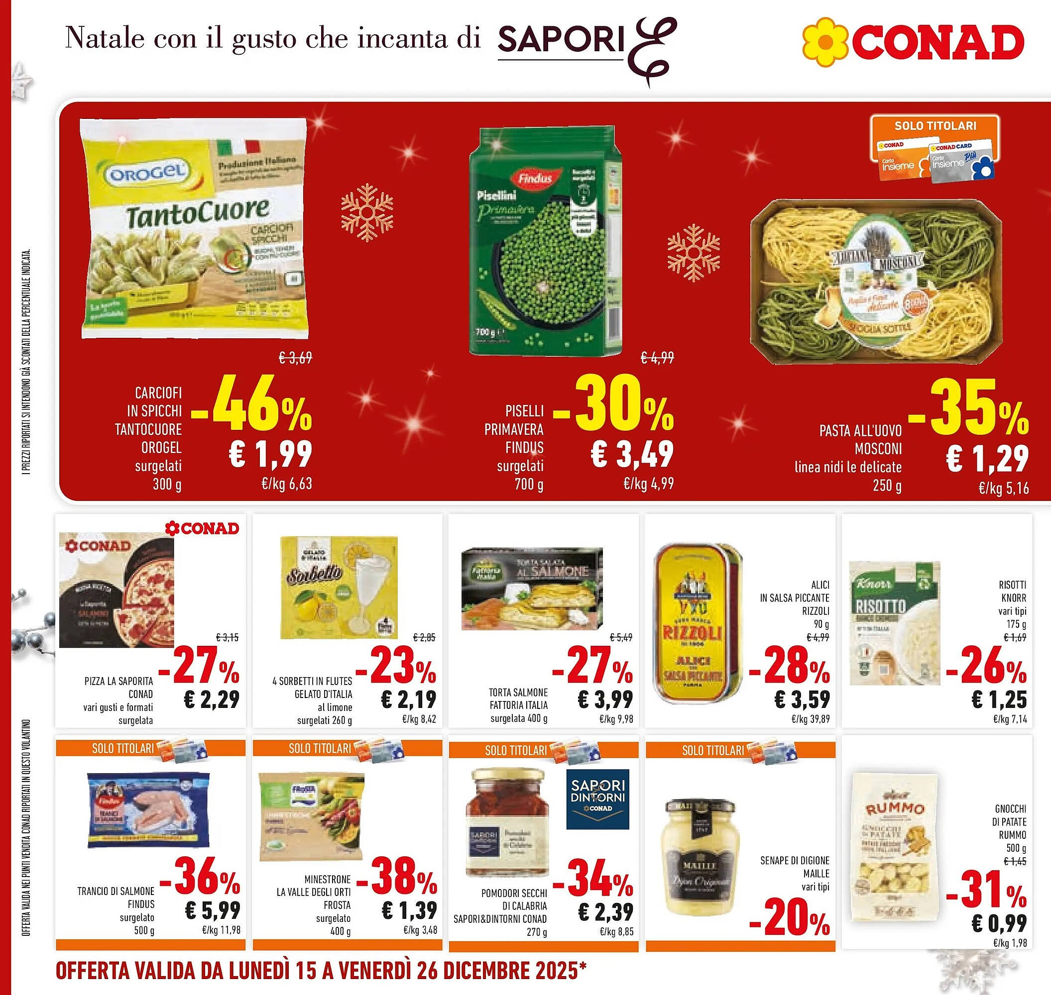 Volantino Conad (2025-12-15 - 2025-12-26)