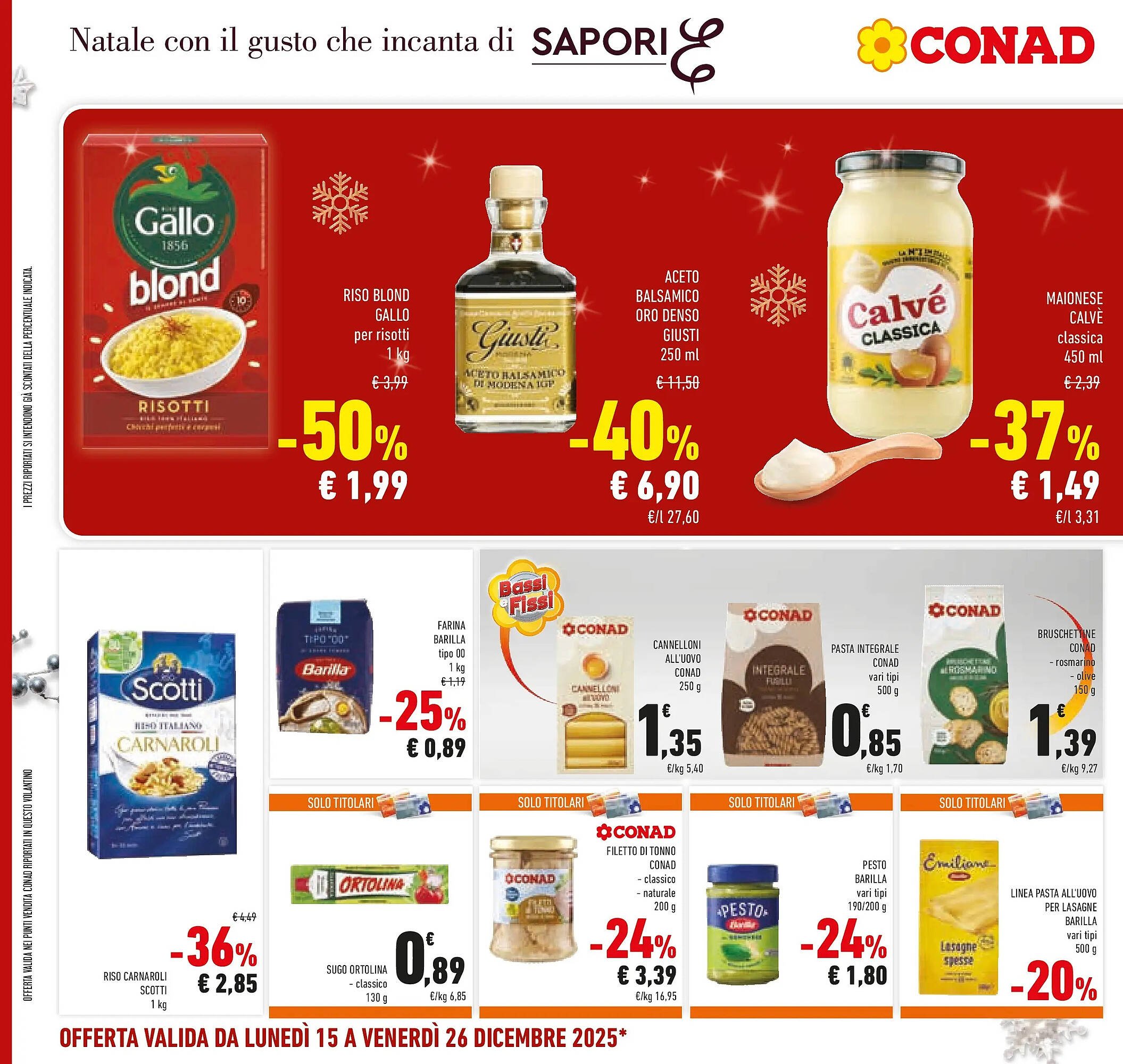 Volantino Conad (2025-12-15 - 2025-12-26)