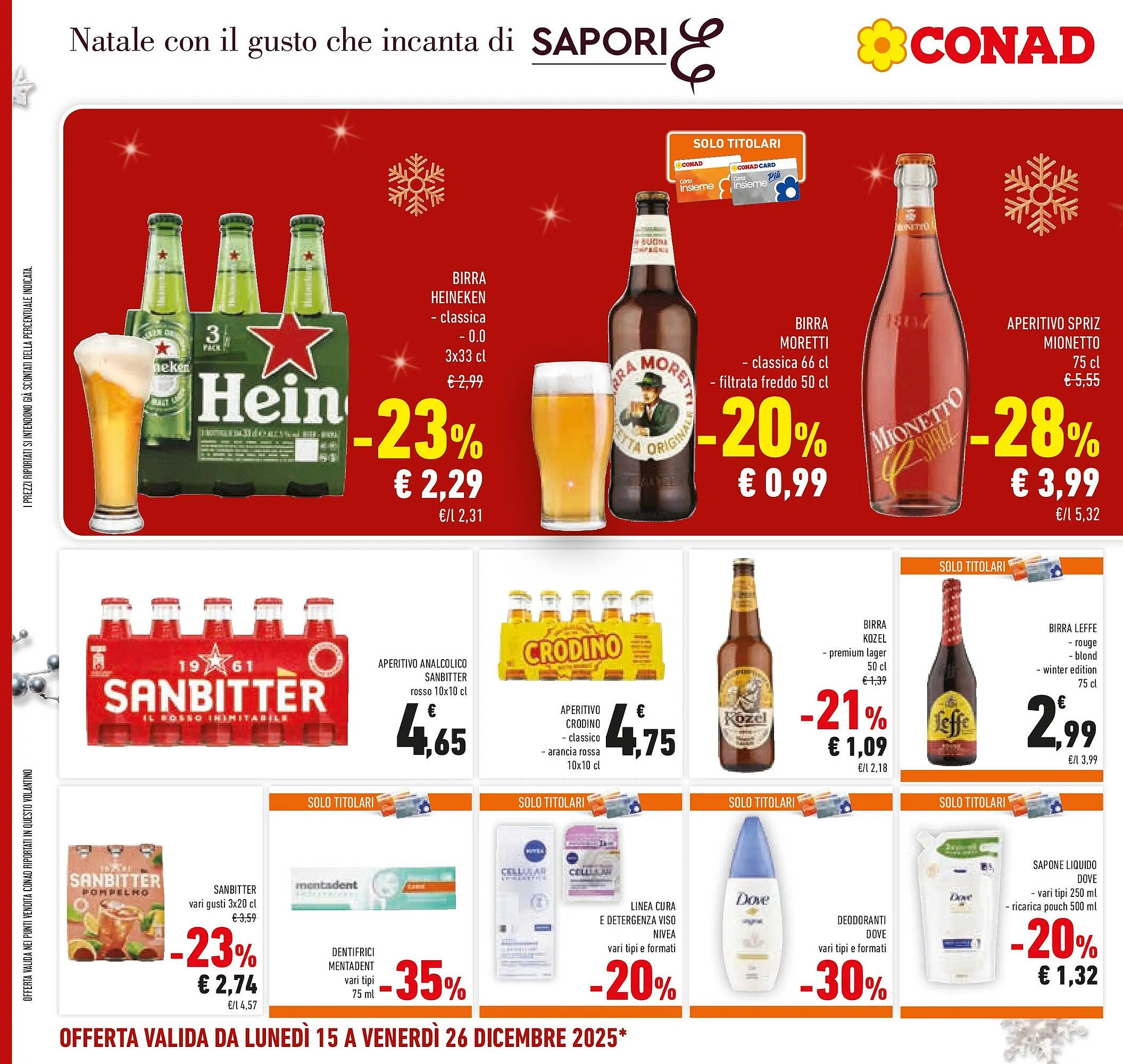 Volantino Conad (2025-12-15 - 2025-12-26)