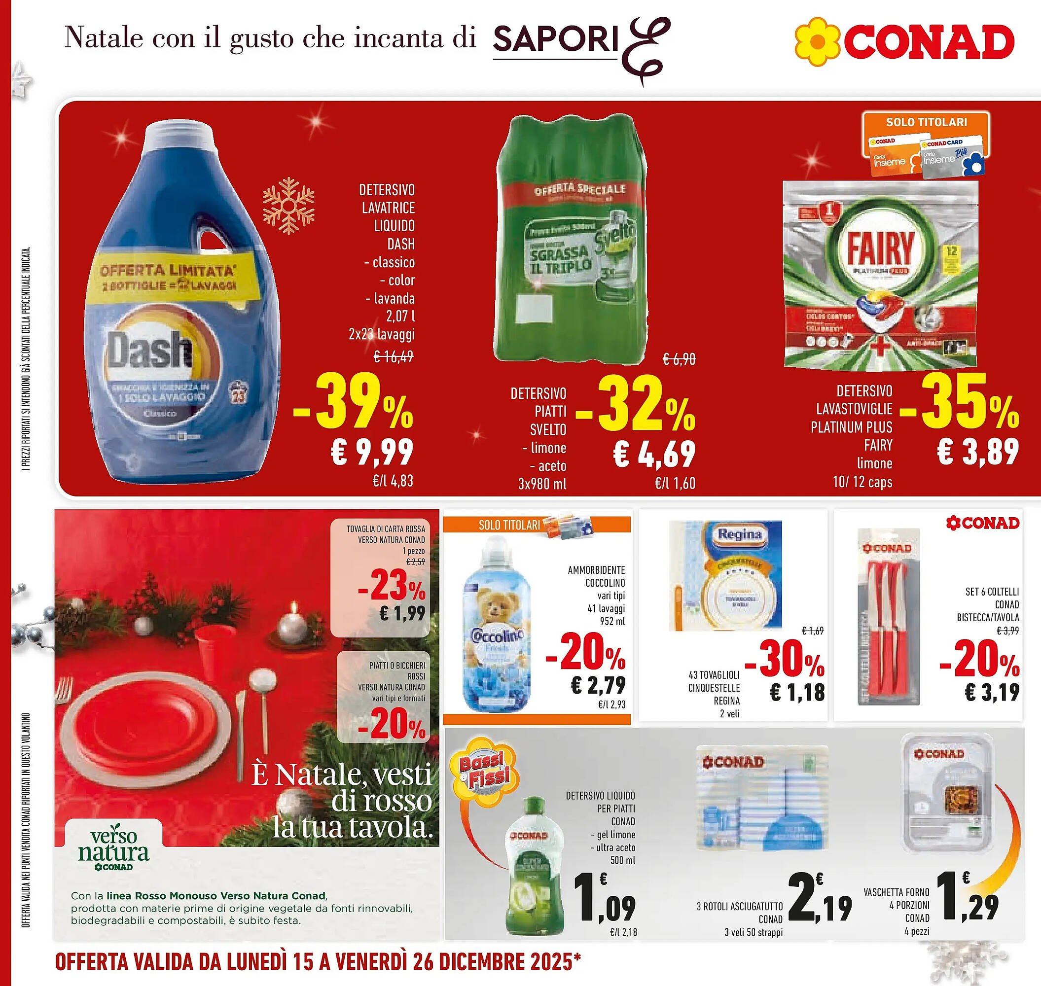Volantino Conad (2025-12-15 - 2025-12-26)