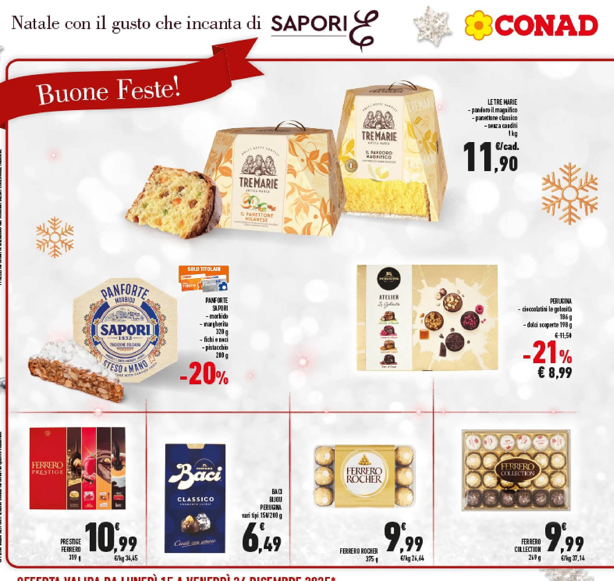 Volantino Conad (2025-12-15 - 2025-12-26)