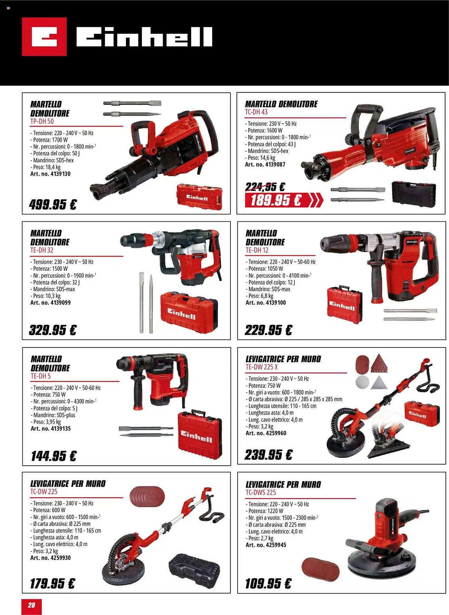 Volantino Einhell (2025-10-01 - 2026-01-31)