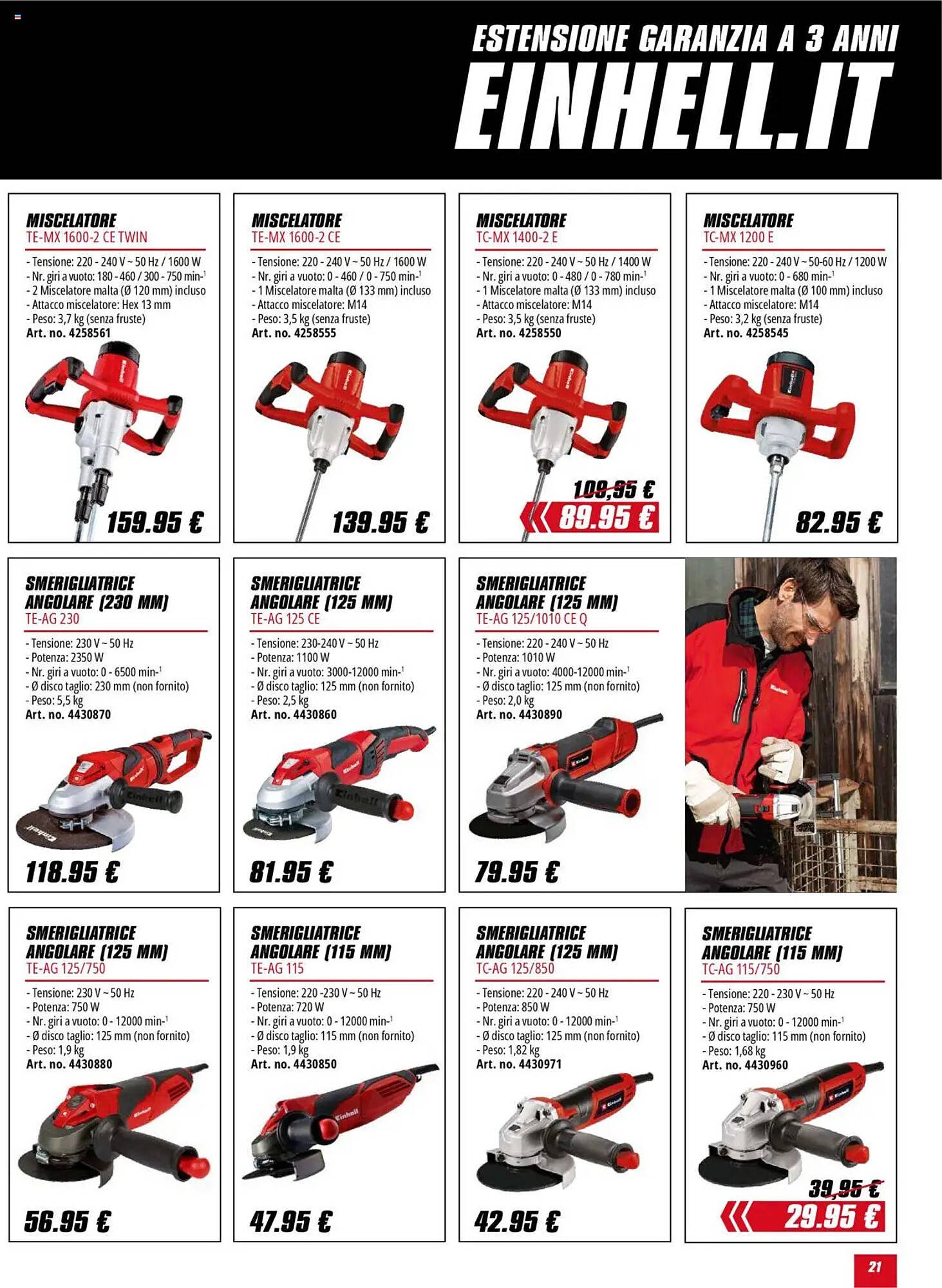 Volantino Einhell (2025-10-01 - 2026-01-31)