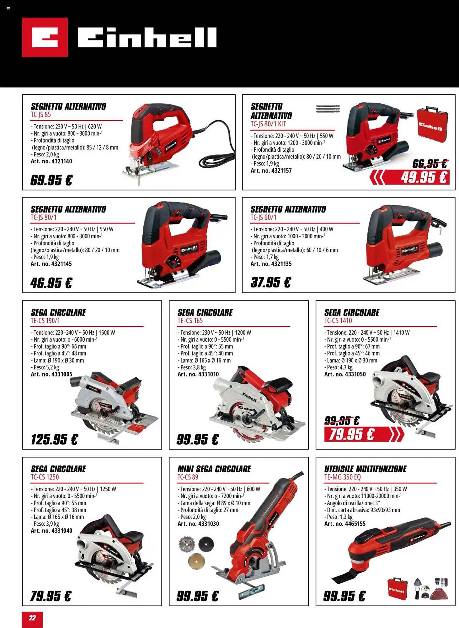 Volantino Einhell (2025-10-01 - 2026-01-31)