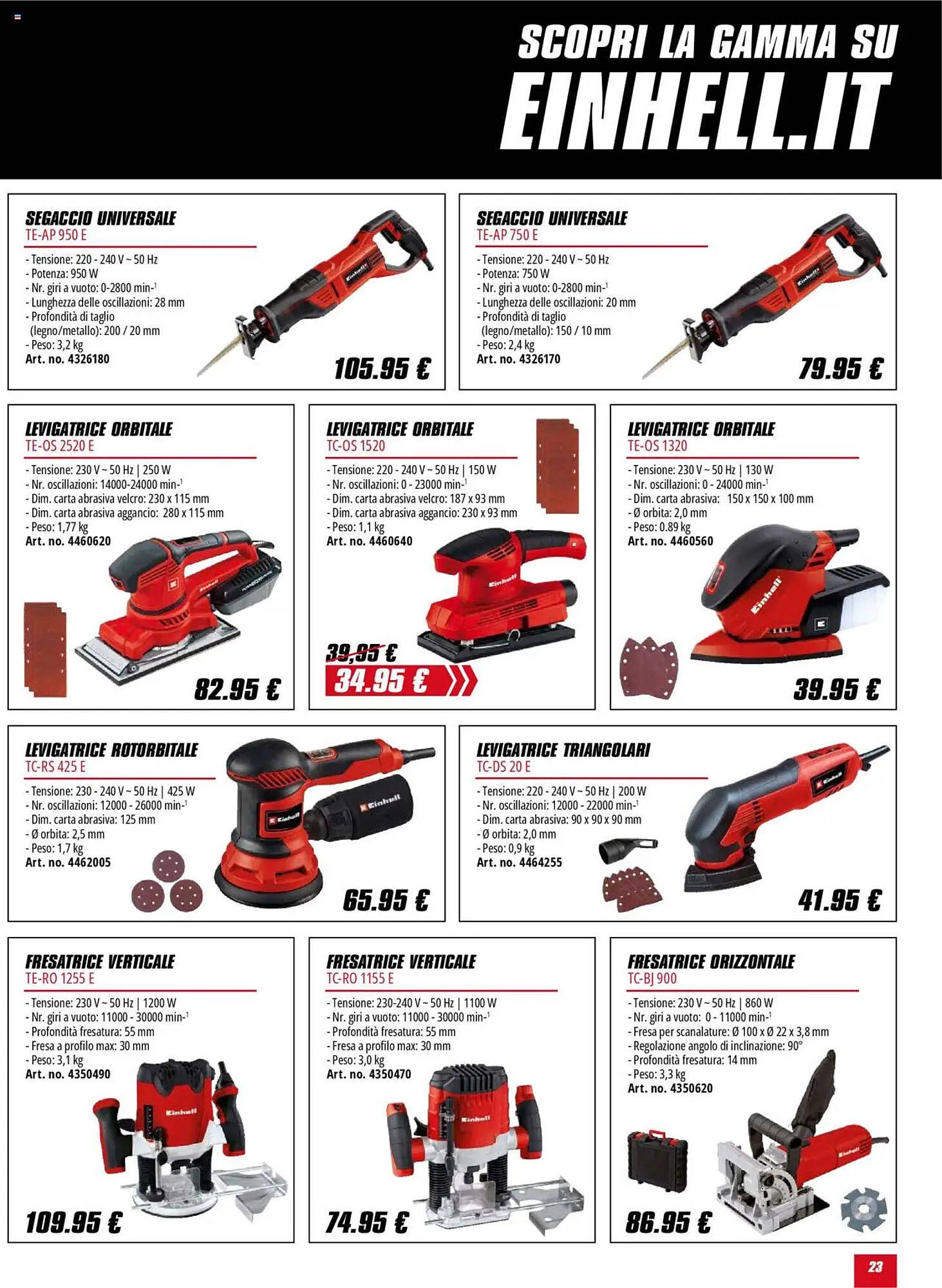Volantino Einhell (2025-10-01 - 2026-01-31)