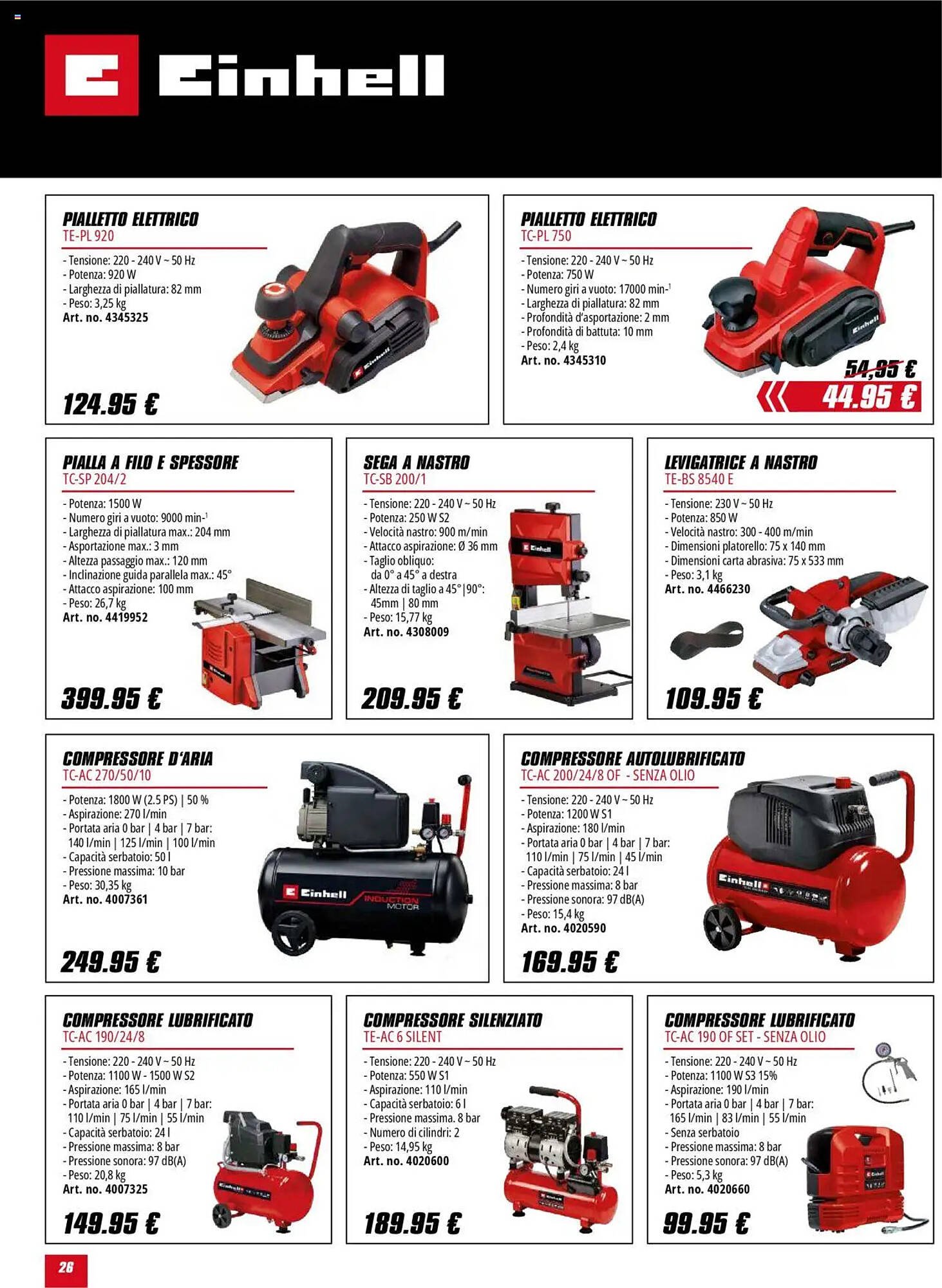 Volantino Einhell (2025-10-01 - 2026-01-31)