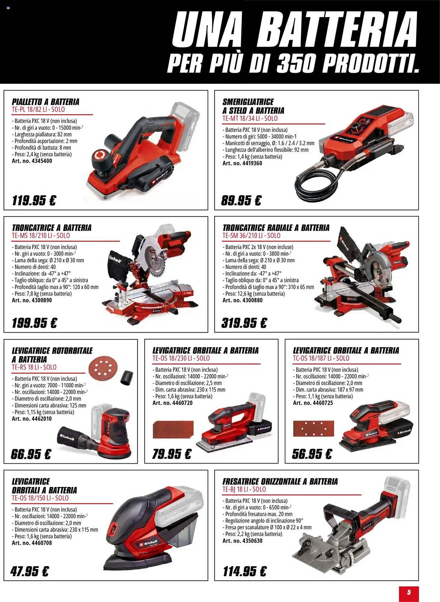 Volantino Einhell (2025-10-01 - 2026-01-31)