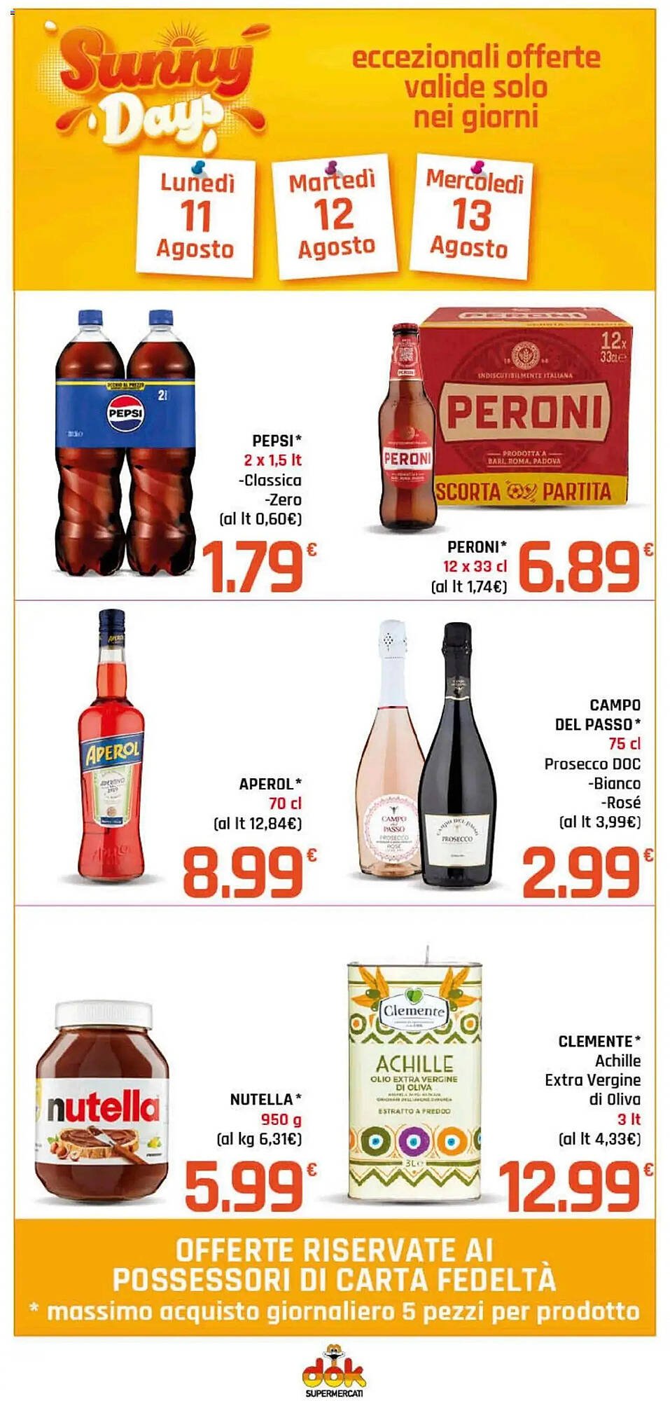 Volantino Supermercati Dok (2025-08-08 - 2025-08-20)