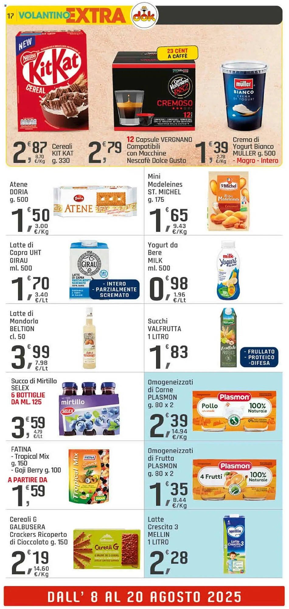 Volantino Supermercati Dok (2025-08-08 - 2025-08-20)