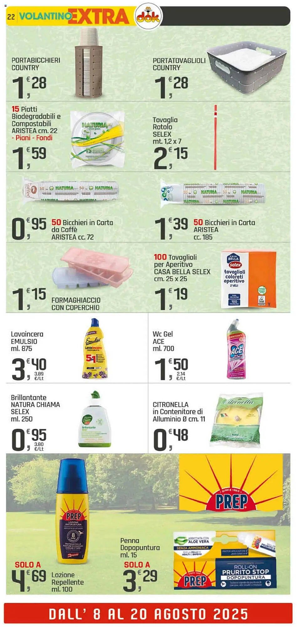 Volantino Supermercati Dok (2025-08-08 - 2025-08-20)