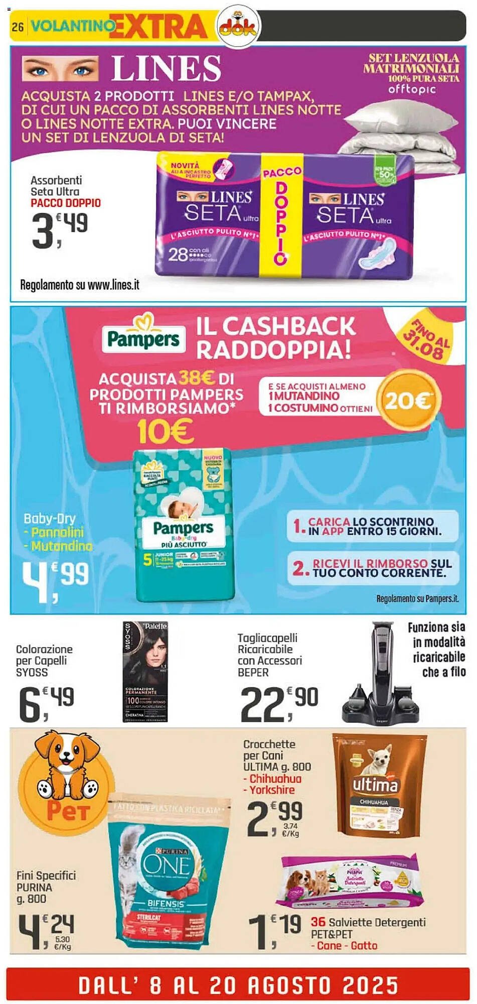 Volantino Supermercati Dok (2025-08-08 - 2025-08-20)