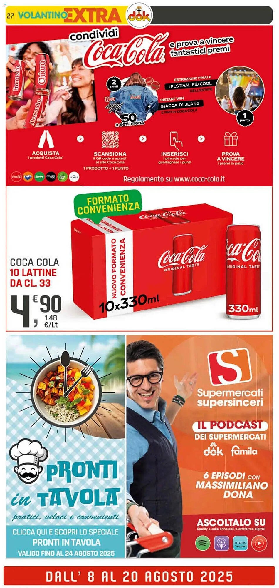 Volantino Supermercati Dok (2025-08-08 - 2025-08-20)