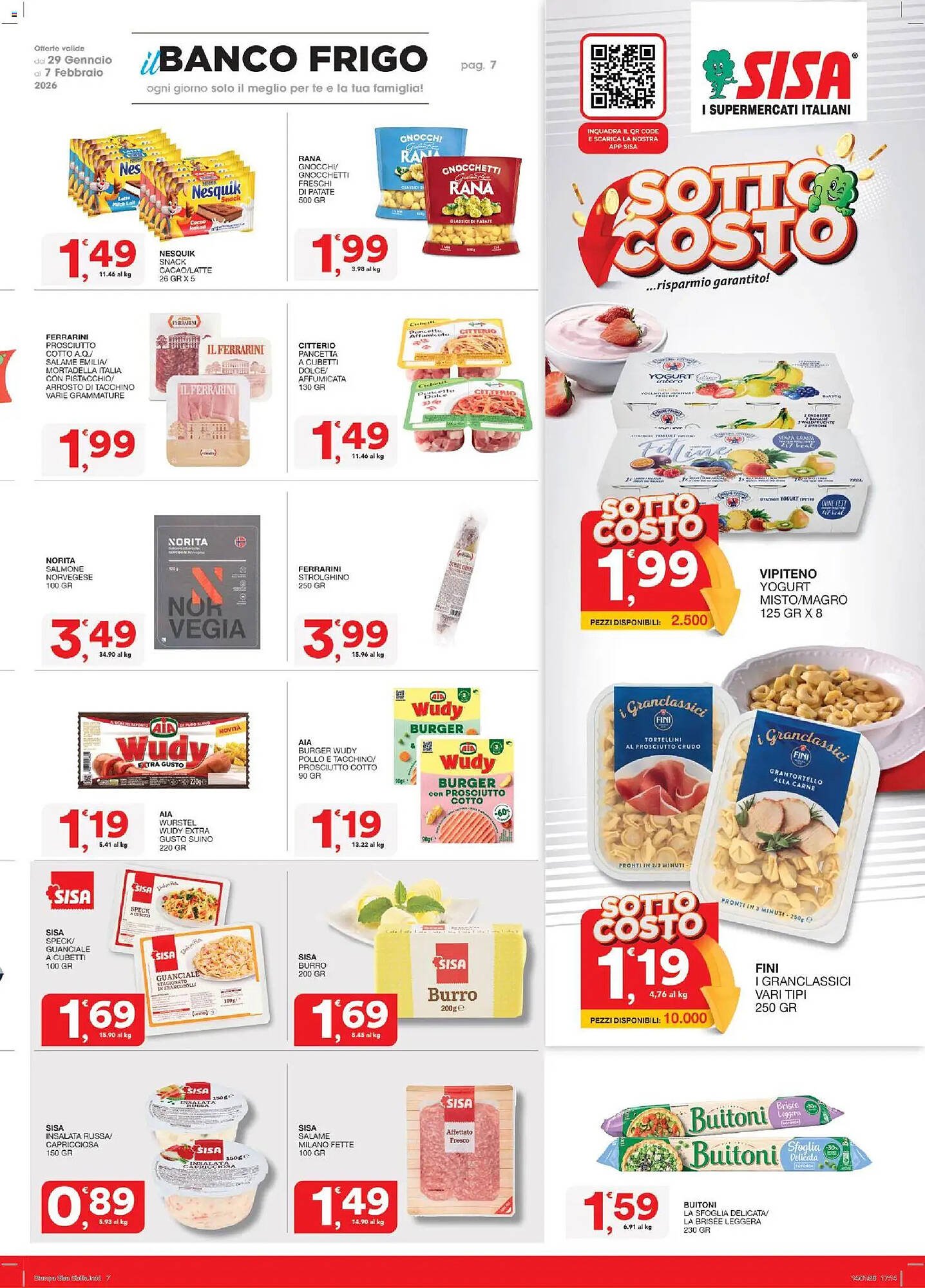 Volantino Sisa (2026-01-29 - 2026-02-07)