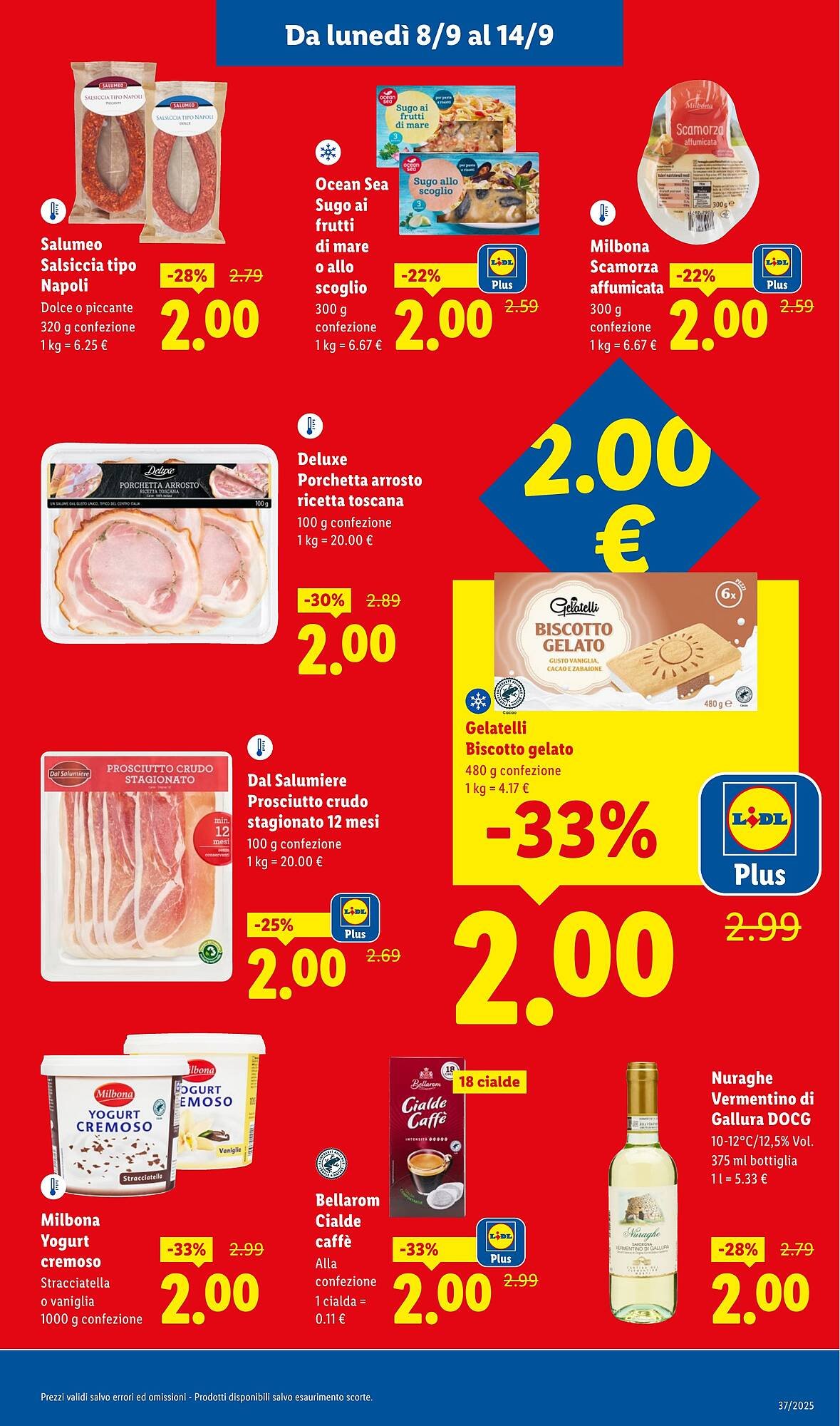 Volantino Lidl (2025-09-08 - 2025-09-14)