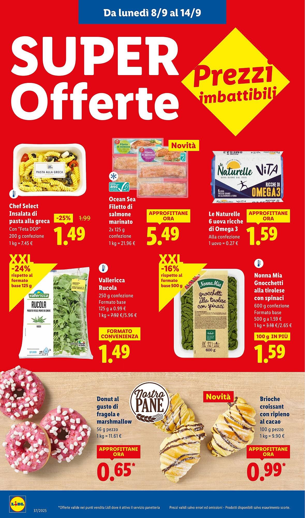 Volantino Lidl (2025-09-08 - 2025-09-14)