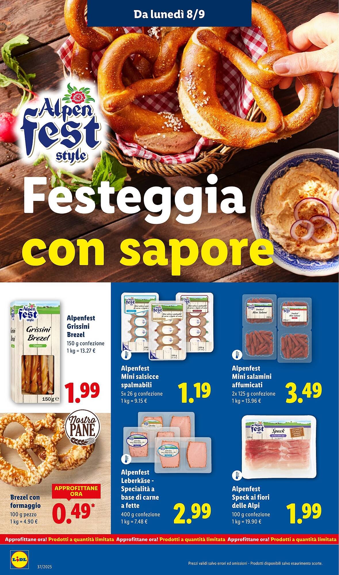 Volantino Lidl (2025-09-08 - 2025-09-14)
