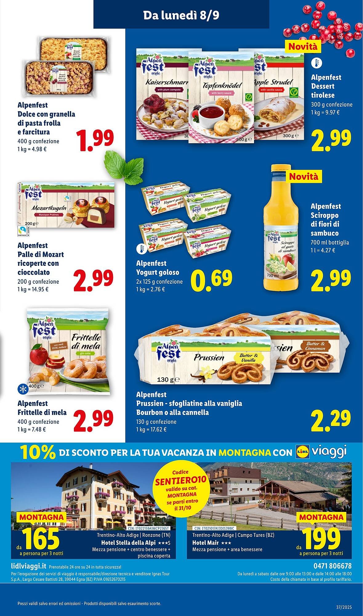 Volantino Lidl (2025-09-08 - 2025-09-14)