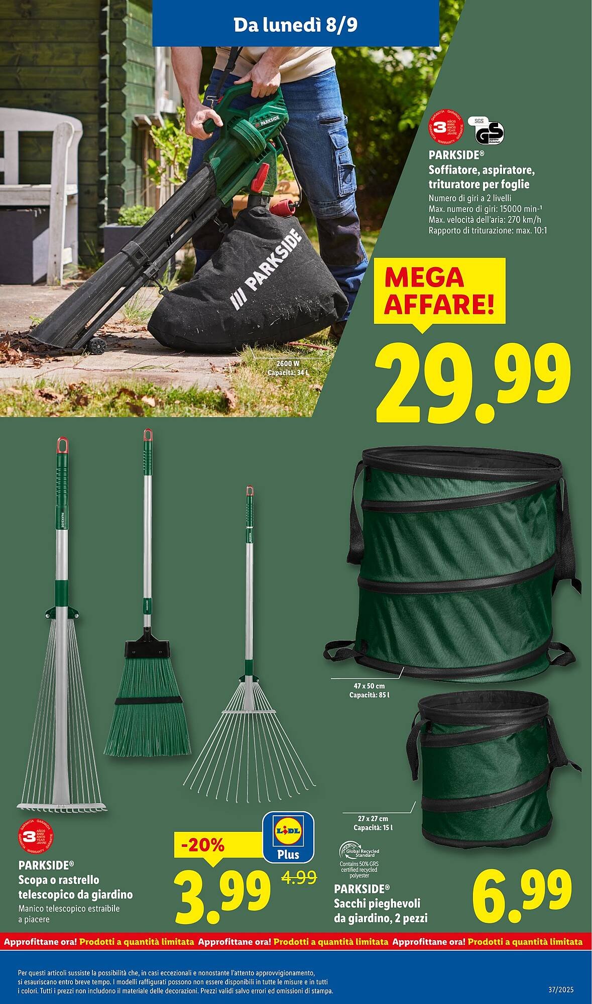 Volantino Lidl (2025-09-08 - 2025-09-14)