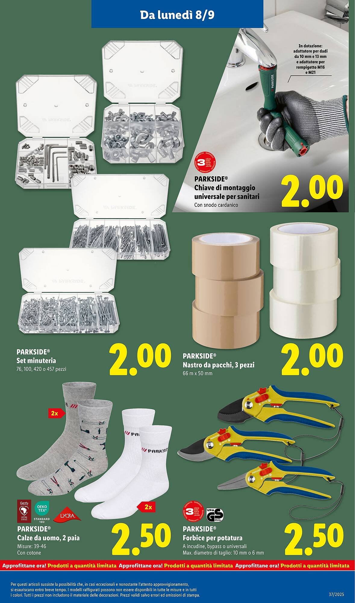 Volantino Lidl (2025-09-08 - 2025-09-14)