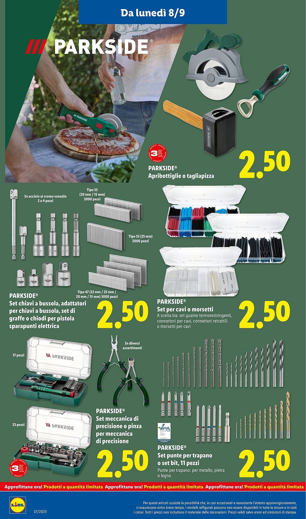 Volantino Lidl (2025-09-08 - 2025-09-14)