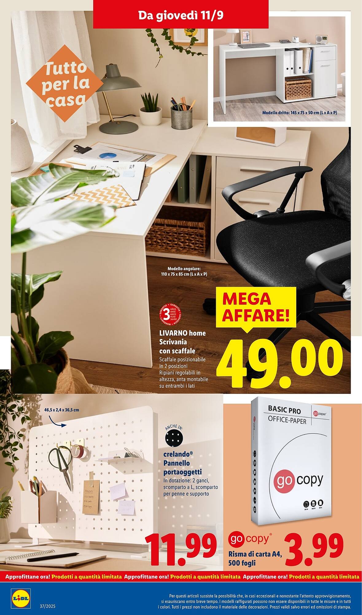 Volantino Lidl (2025-09-08 - 2025-09-14)