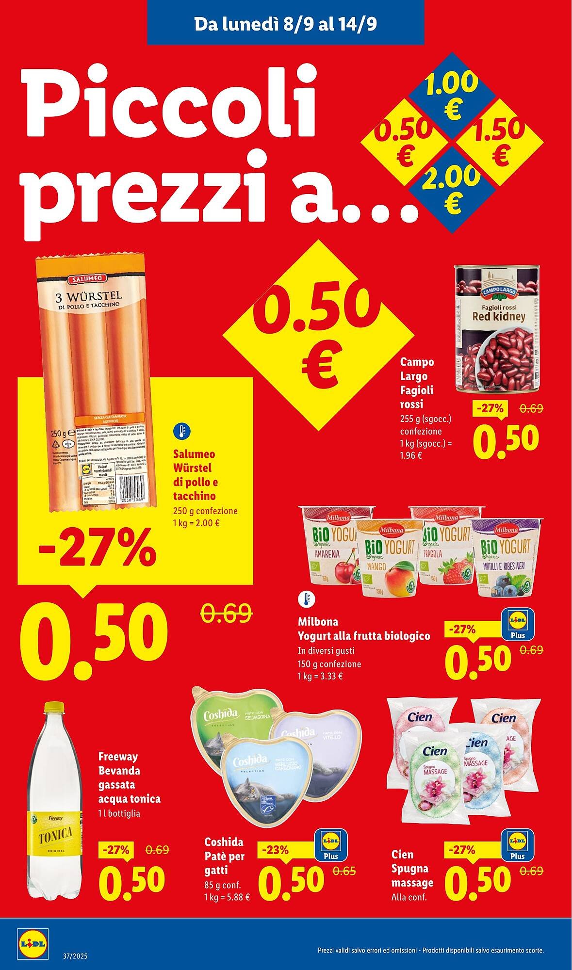 Volantino Lidl (2025-09-08 - 2025-09-14)