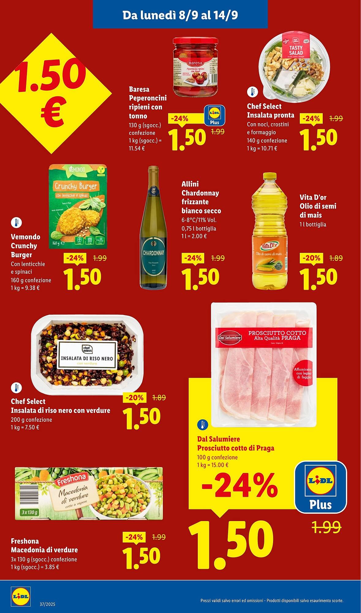 Volantino Lidl (2025-09-08 - 2025-09-14)