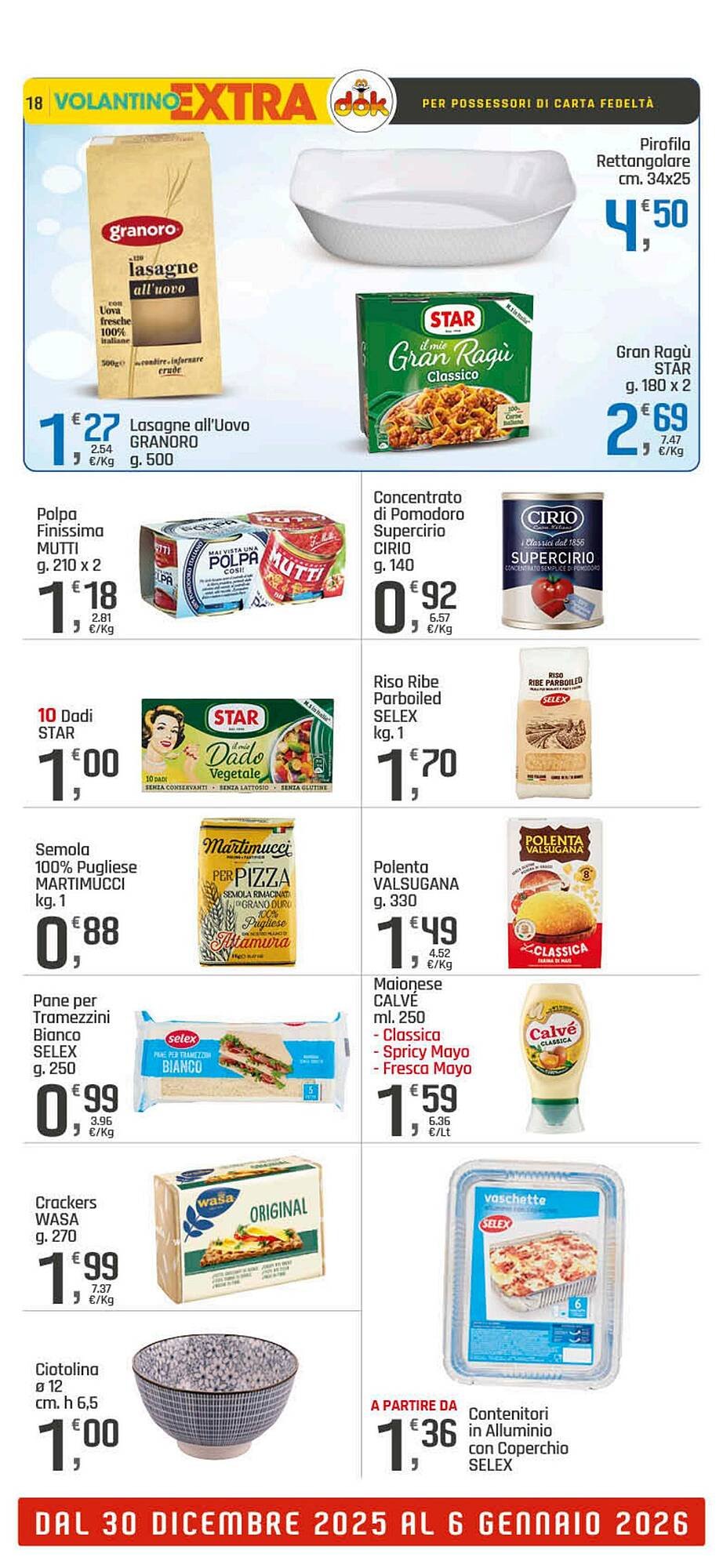 Volantino Supermercati Dok (2025-12-30 - 2026-01-06)