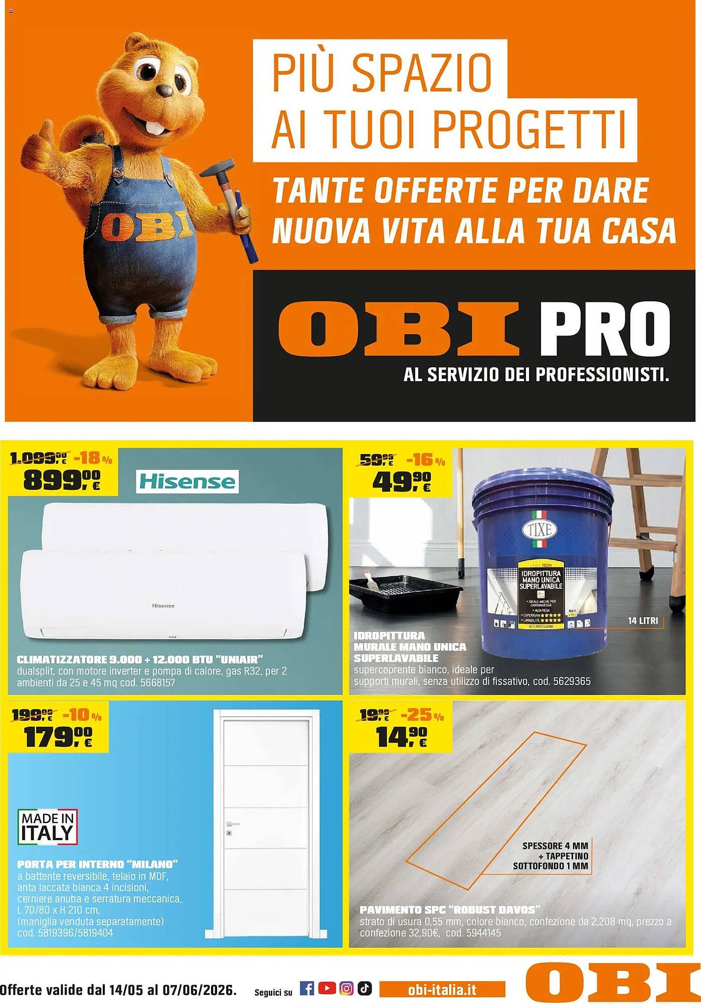 Volantino OBI (2026-05-14 - 2026-06-07)