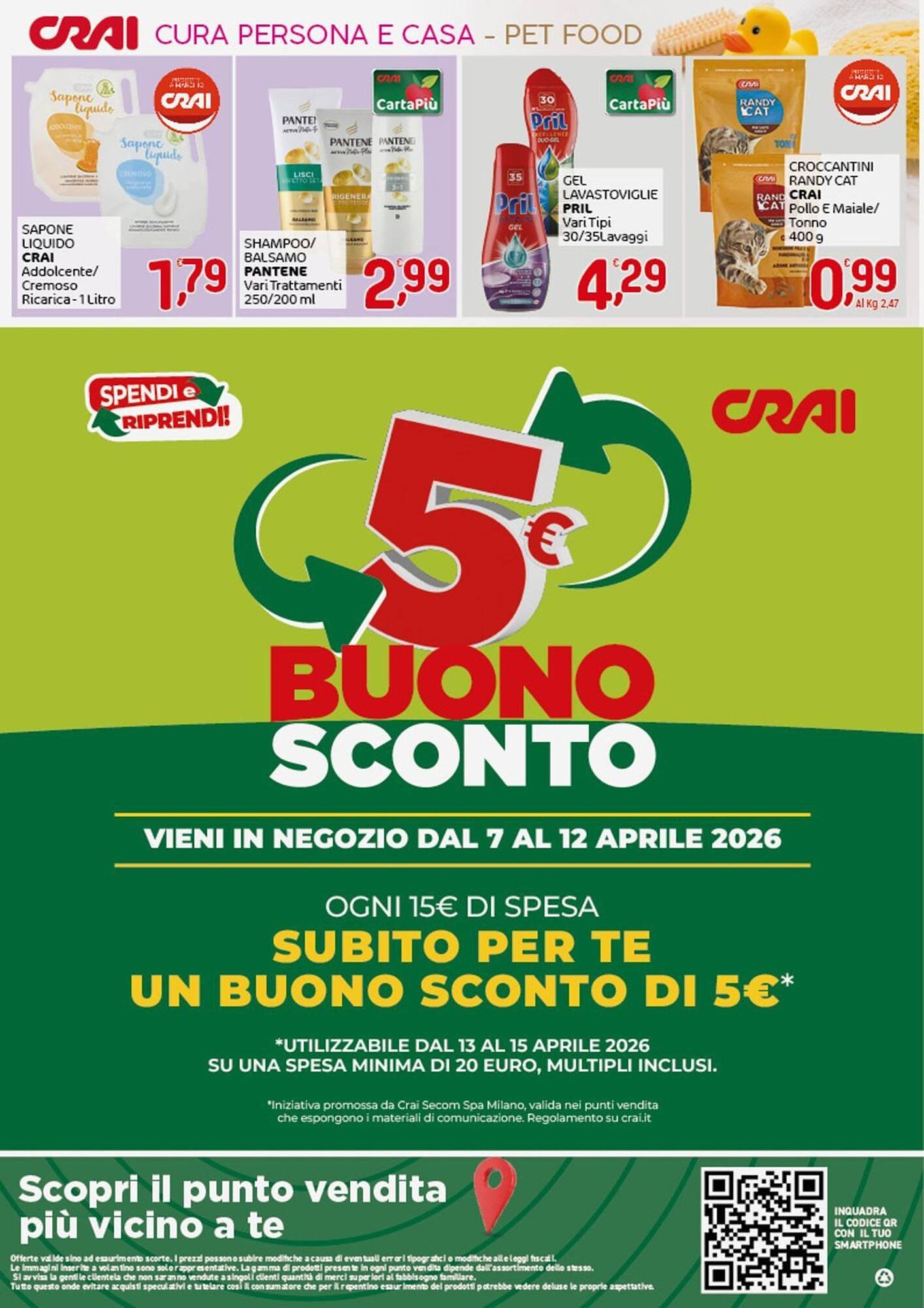 Volantino Crai (2026-04-07 - 2026-04-15)