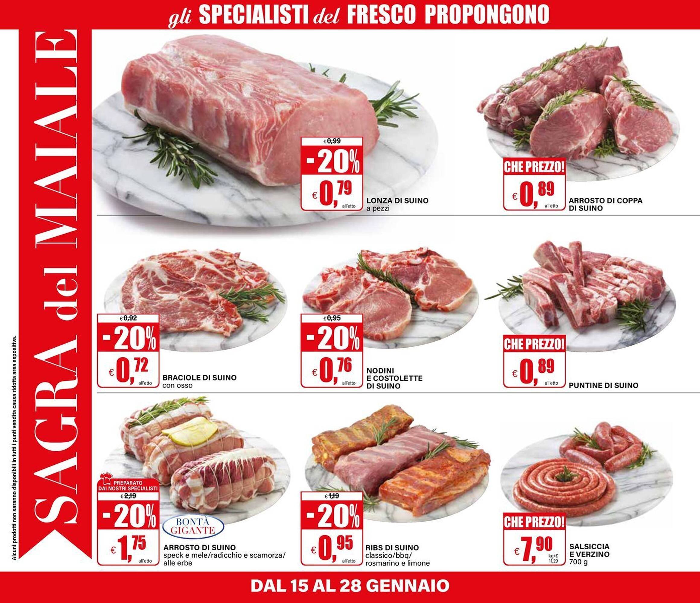 Volantino Il Gigante (2026-01-15 - 2026-01-28)