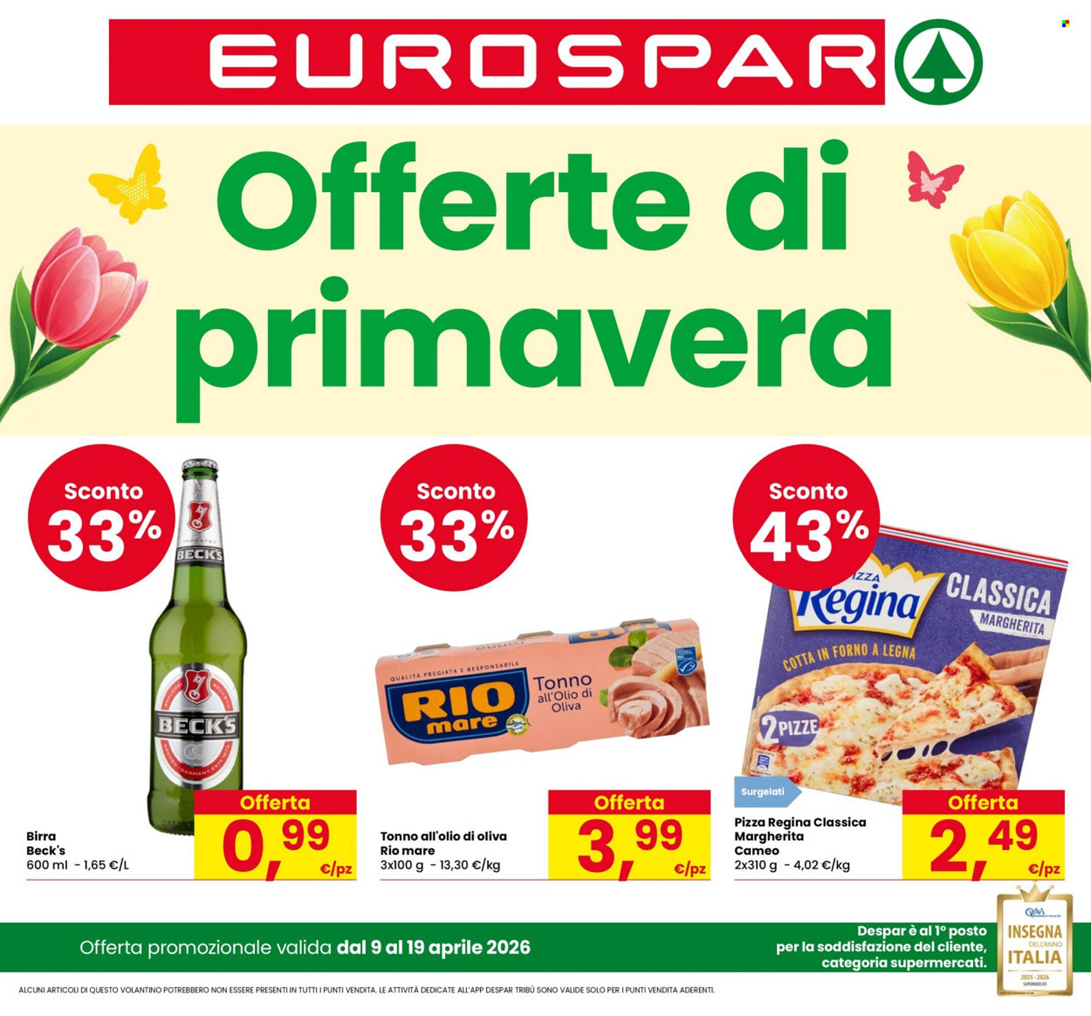 Volantino Eurospar (2026-04-09 - 2026-04-19)