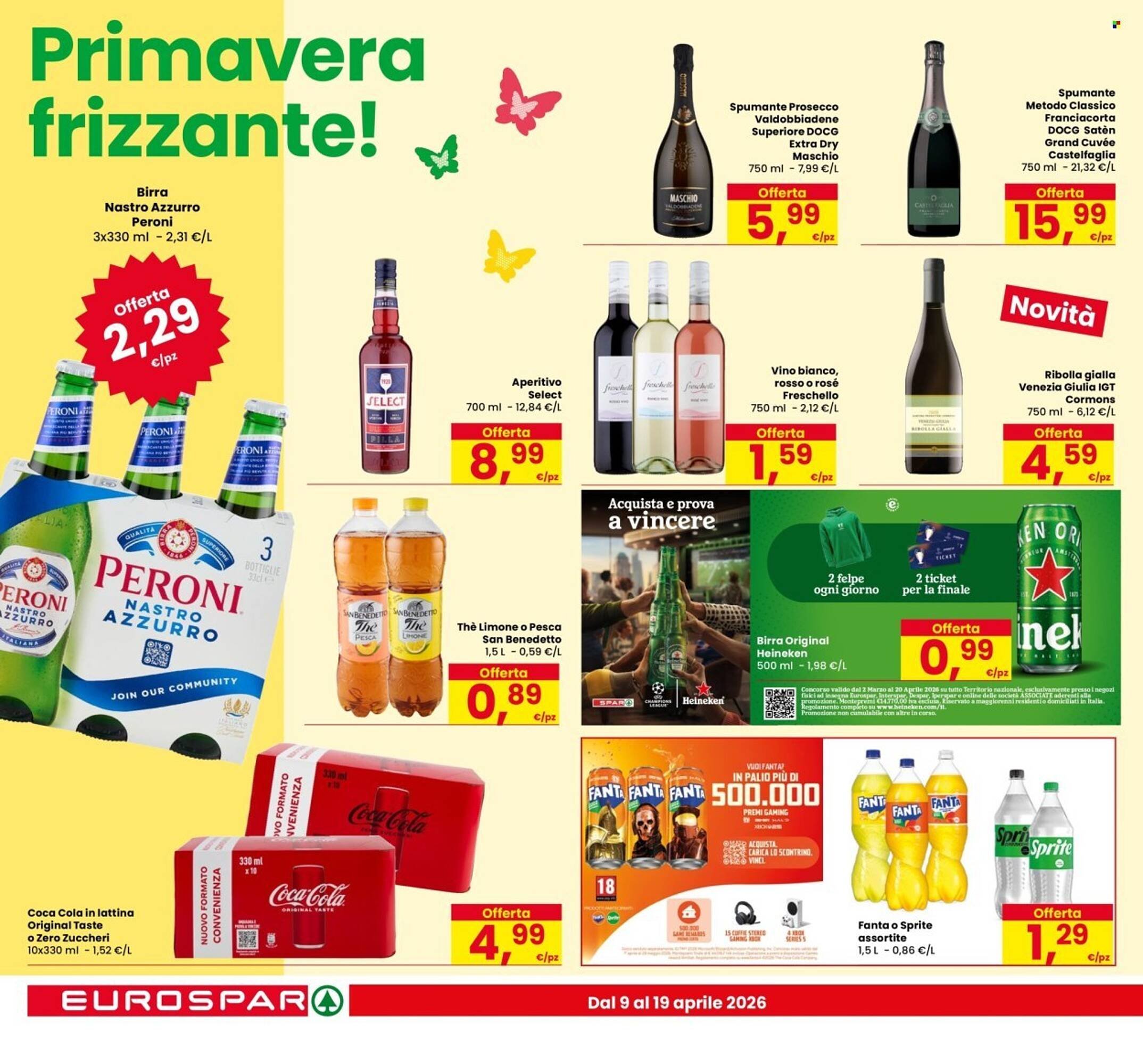 Volantino Eurospar (2026-04-09 - 2026-04-19)